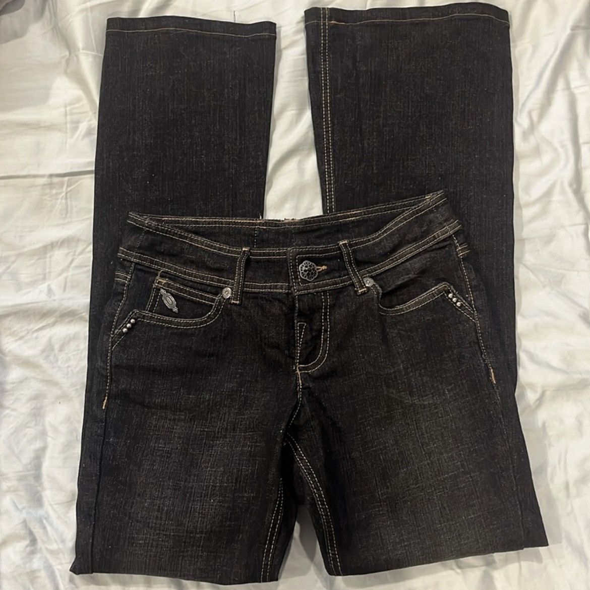 Mexx Very vintage Mexx yk2fashion jean low rise jeans flare Size 28" / US 6 / IT 42 - 2 Thumbnail