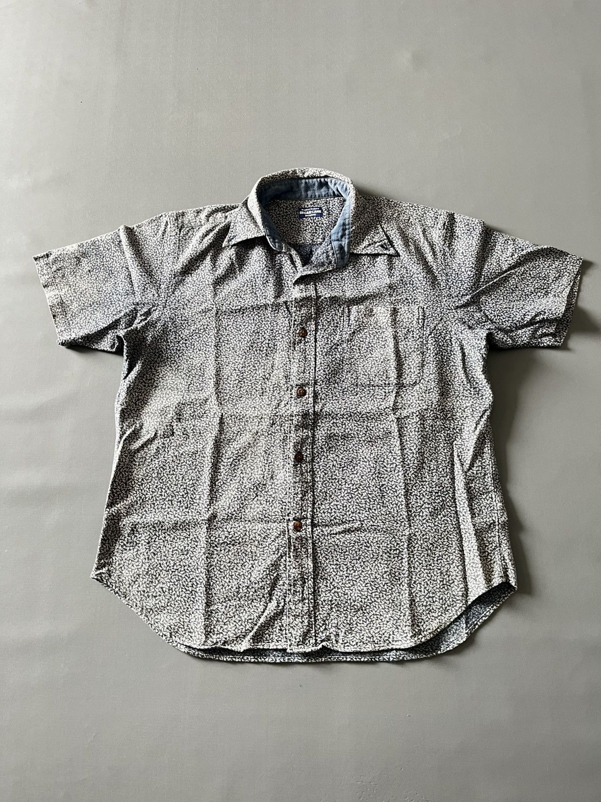 Sugar Cane Vintage Sugar Cane Short Shirt Size US M / EU 48-50 / 2 - 2 Thumbnail