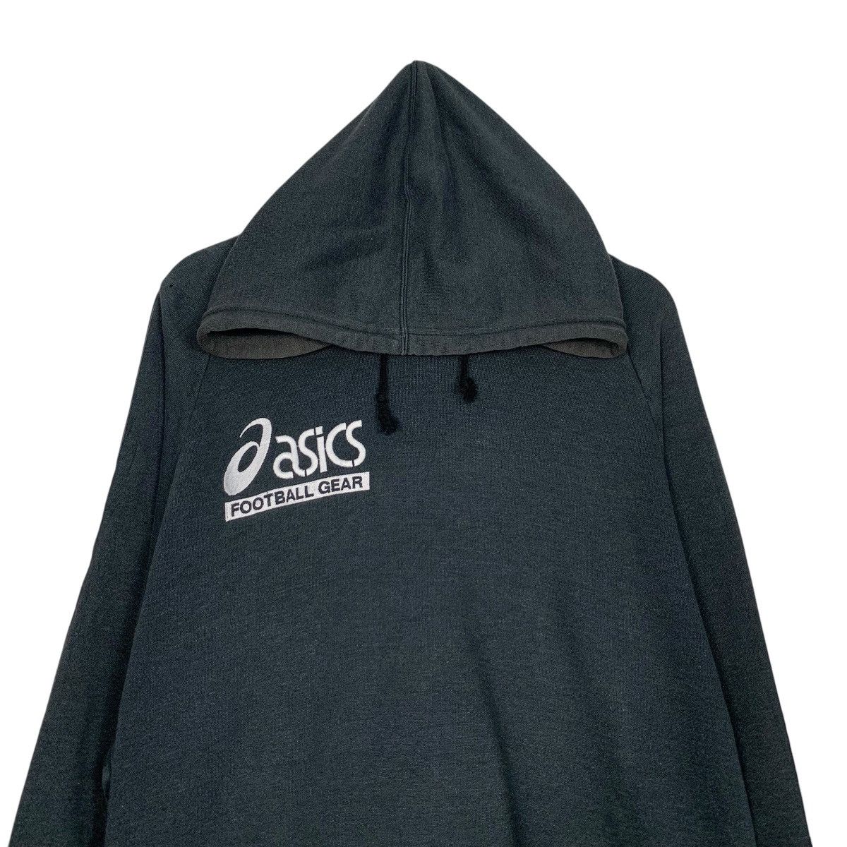 Asics Vintage 90’s ASICS Side Tape Pullover Hoodies #3551-C162 Size US L / EU 52-54 / 3 - 2 Thumbnail