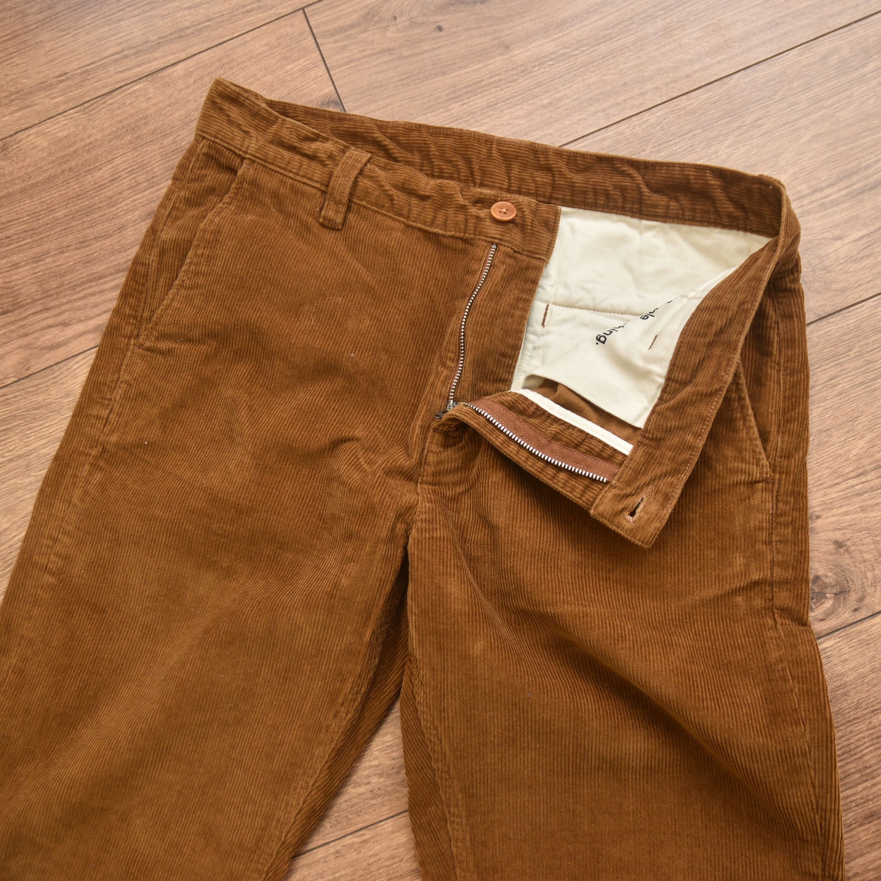 Nudie Jeans Nudie Jeans Co Easy Alvin Oak Corduroy Pants Brown W33 L32 Size US 33 - 14 Thumbnail