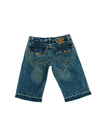 Japanese Brand KISS MARK DENIM Short Pants Nice Style Size 29" - 2 Thumbnail