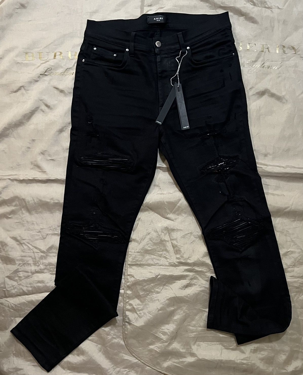 Amiri Amiri mx1 black jeans size 34 Size US 33 - 1 Thumbnail