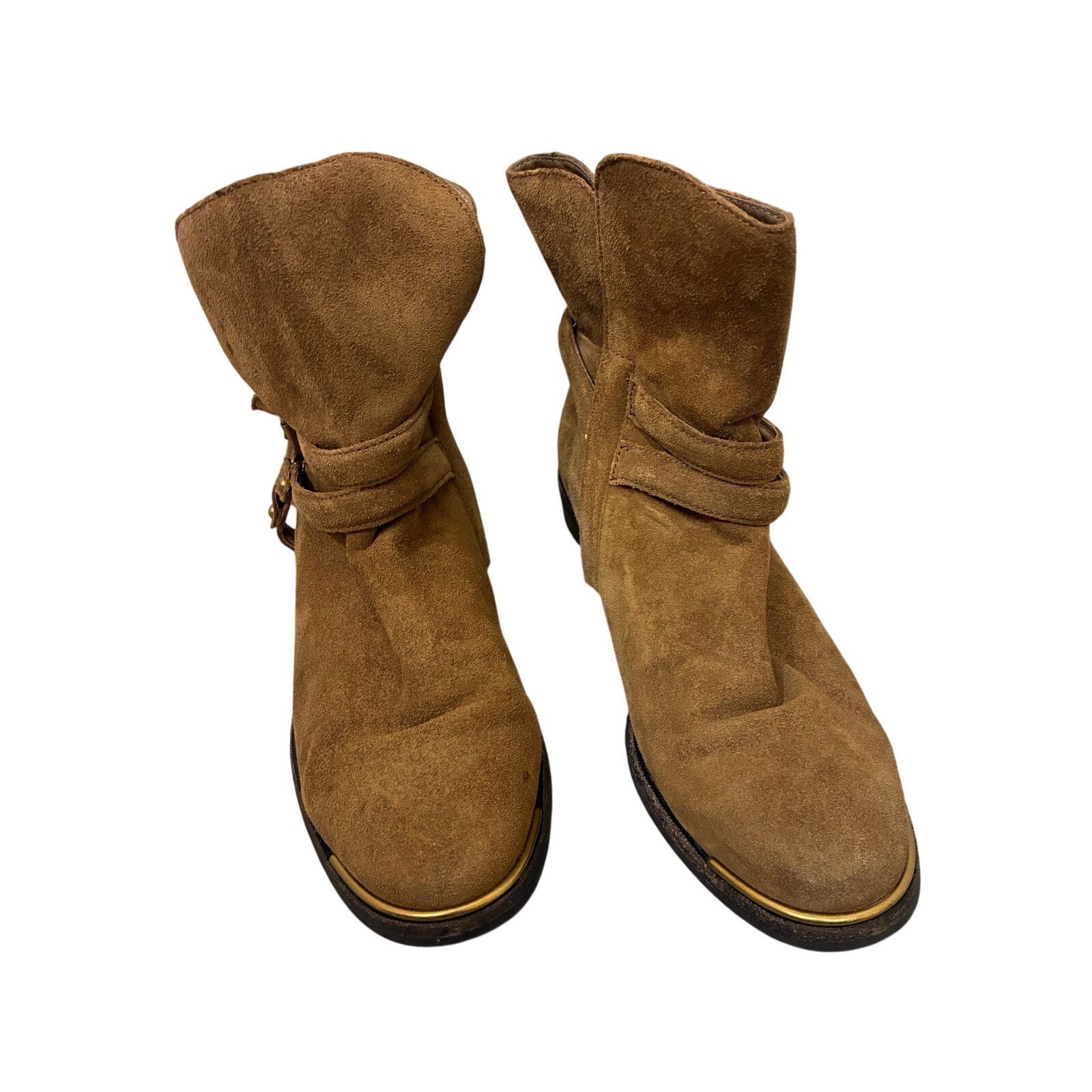 Ugg UGG Kelby Chestnut Suede Shearling Boots Women’s 8 Cozy Size US 8 / IT 38 - 2 Thumbnail