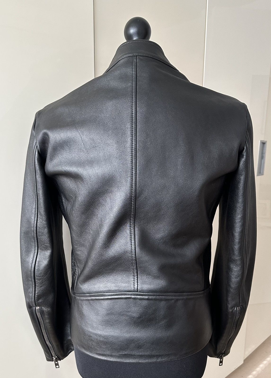 Maison Margiela Maison Margiela iconic 5-zip leather jacket Size US M / EU 48-50 / 2 - 2 Thumbnail