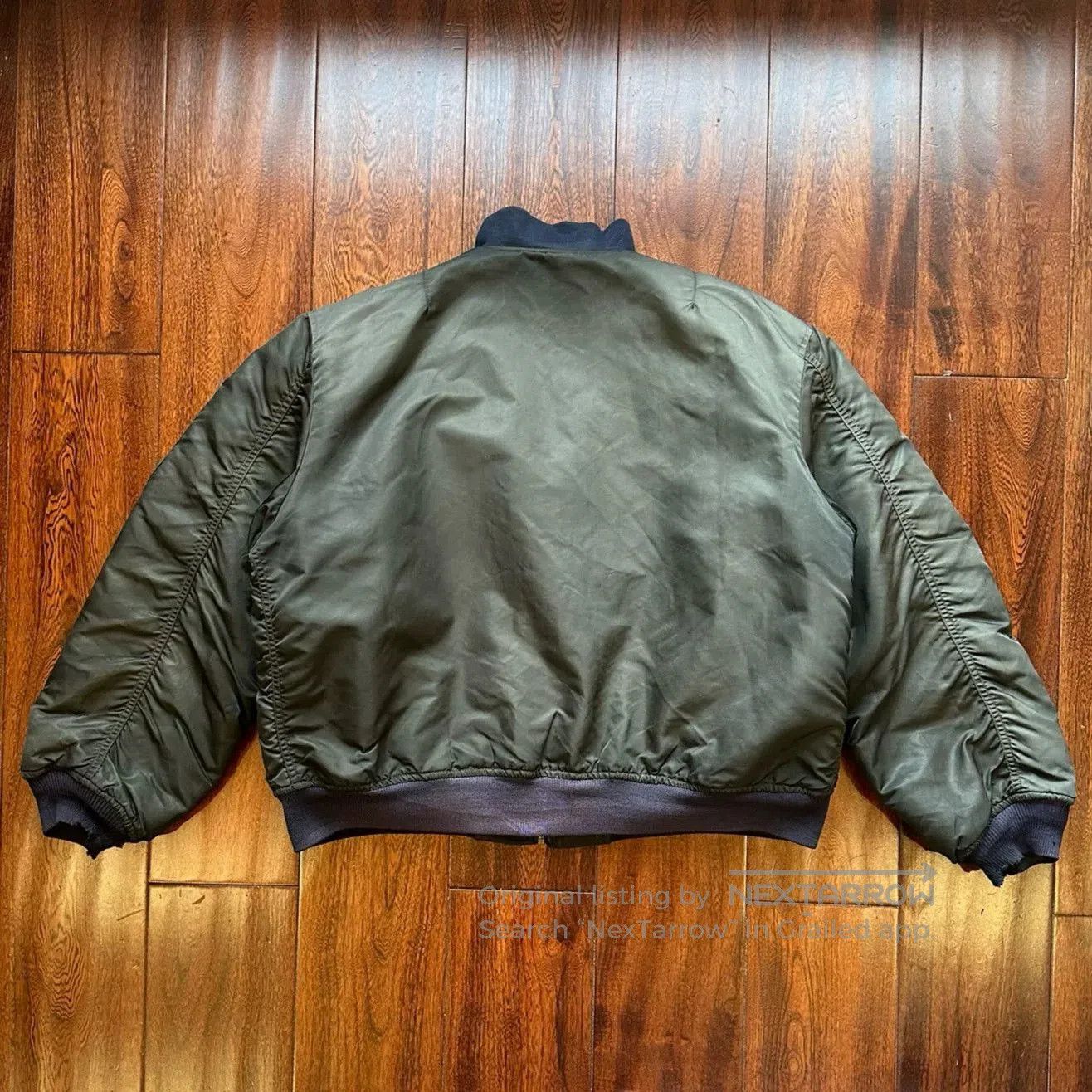 Vintage Vintage Schott Faded MA1 Bomber. Size US M / EU 48-50 / 2 - 2 Thumbnail