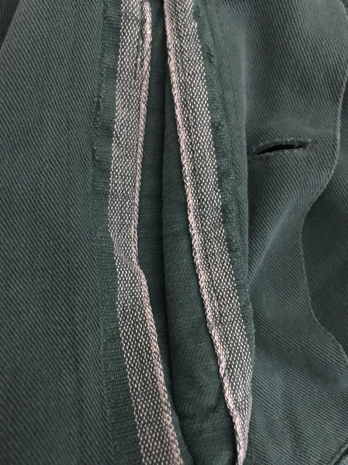 Self Edge SELVEDGE CROPPED CHORE JACKET, two huge pockets faded green Size US S / EU 44-46 / 1 - 1 Thumbnail
