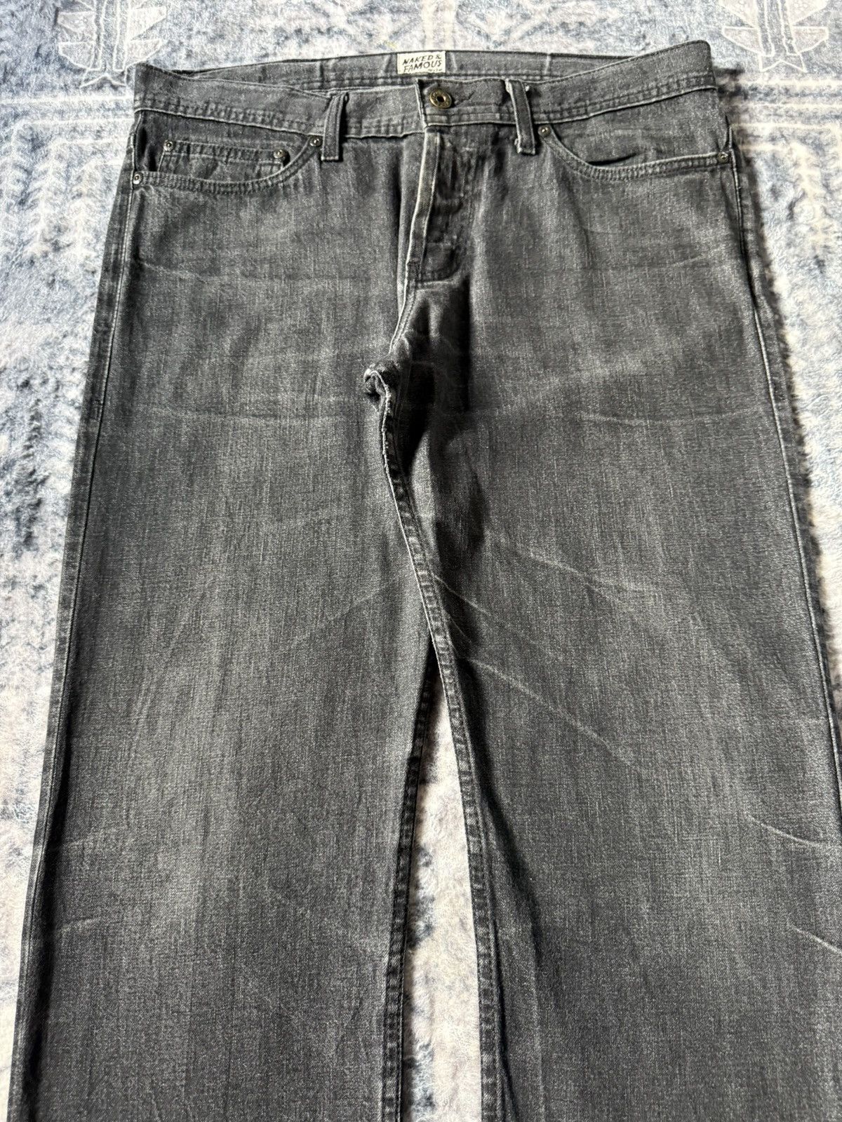 Naked & Famous Vintage Naked And Famous Weird Guy Grandrelle Denim Pants Size US 34 / EU 50 - 3 Thumbnail