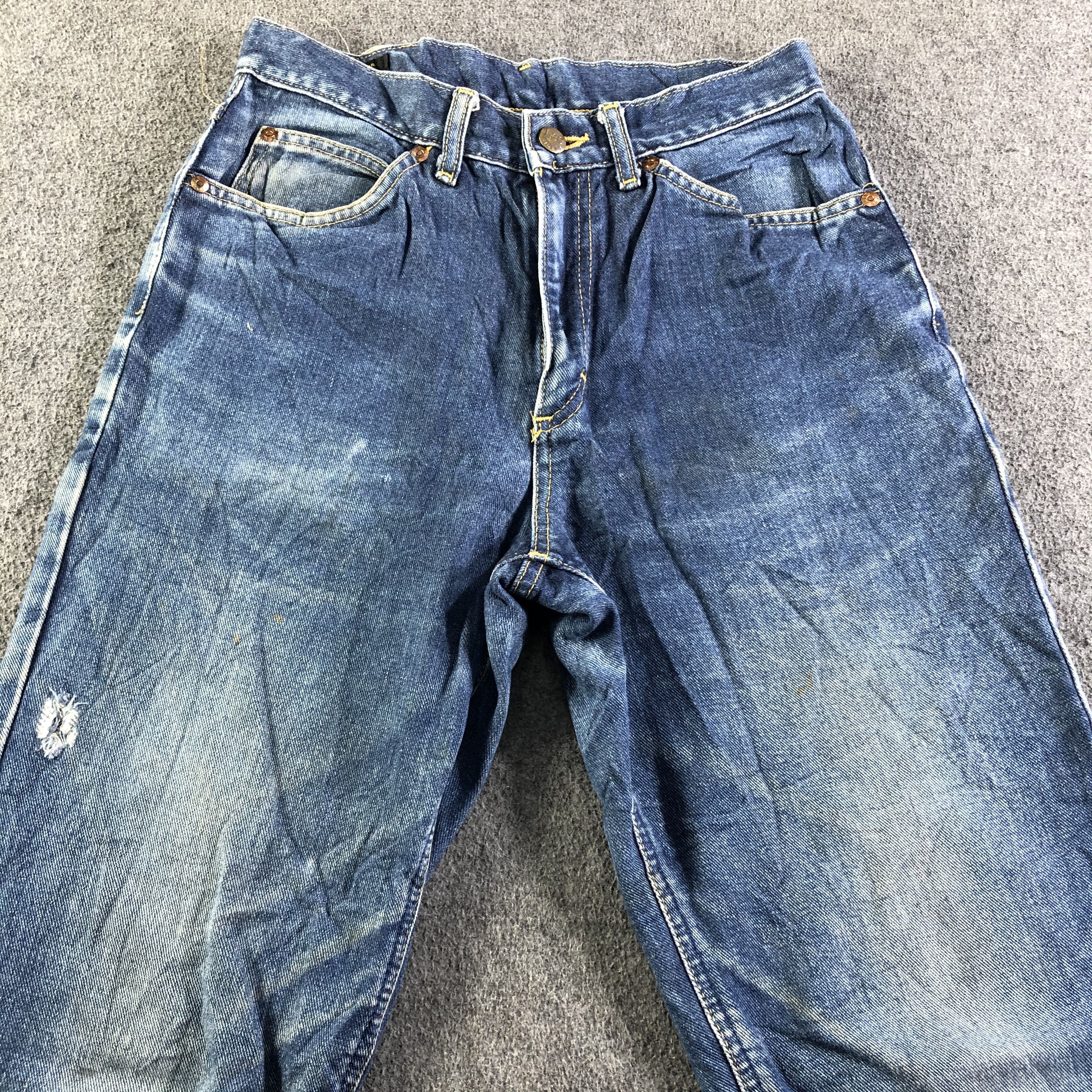 Lee Vintage Blue Wash Lee Jeans-J4055 Size US 28 / EU 44 - 3 Thumbnail