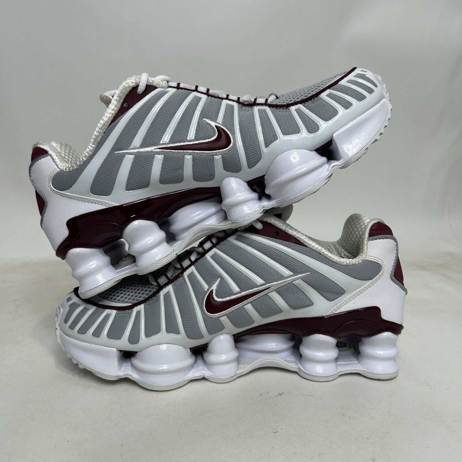 Nike Nike Shox TL Lower “Merion/Neutral Grey Team Red” 2024 Size US 7.5 / IT 37.5 - 3 Thumbnail