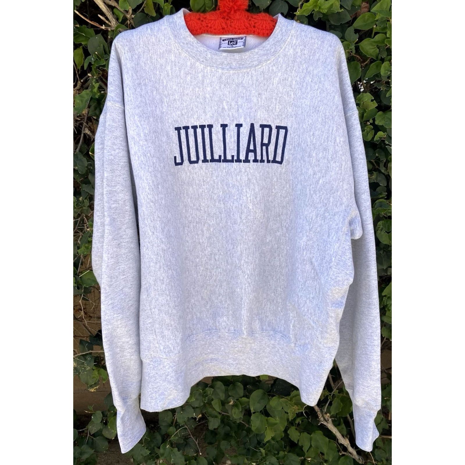 Lee VINTAGE Juilliard Sweatshirt XL Lee Gray 90s Y2K Crewneck USA Mens Size US XL / EU 56 / 4 - 2 Thumbnail