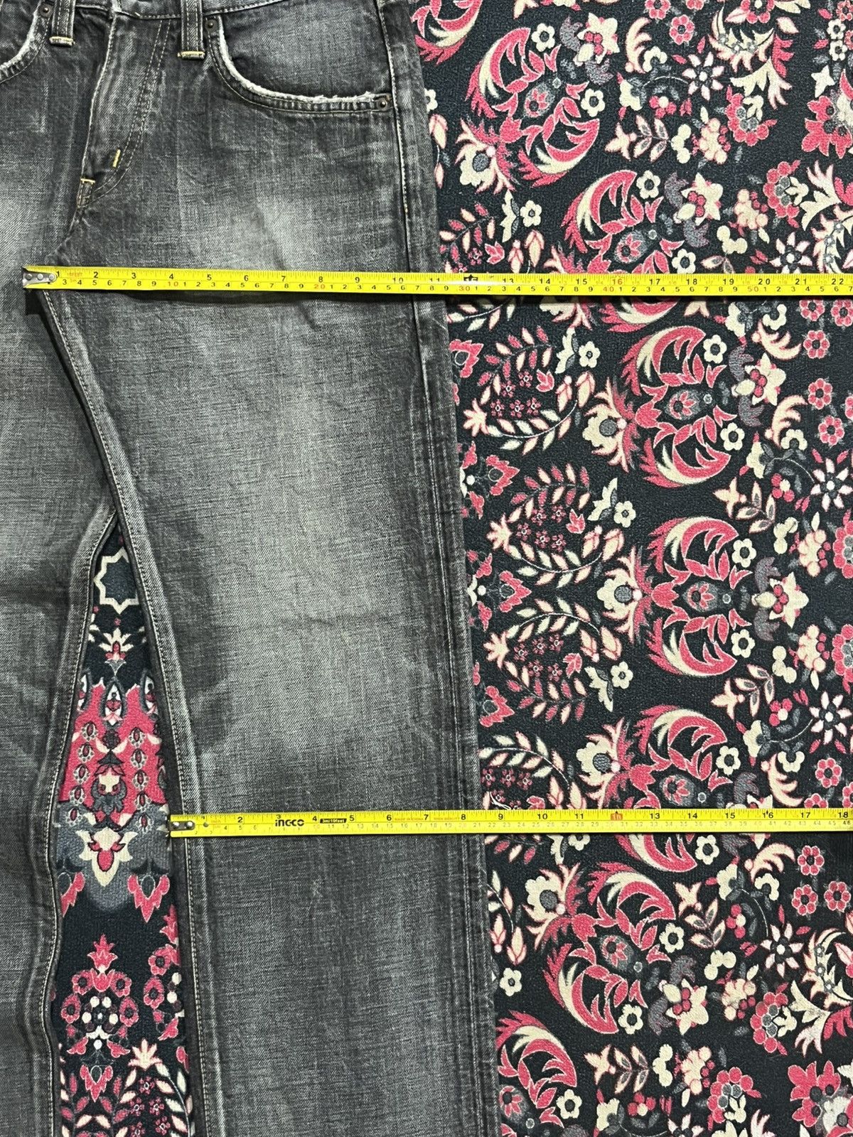 Edwin Vintage Japan Edwin 503 Sulpher Faded Washed Straight Jeans Size US 28 / EU 44 - 15 Thumbnail