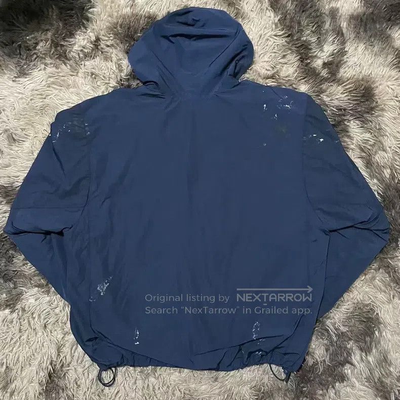 Balenciaga Balenciaga Splatter Distressed Hooded Sports Jacket with Z Size US XS / EU 42 / 0 - 2 Thumbnail