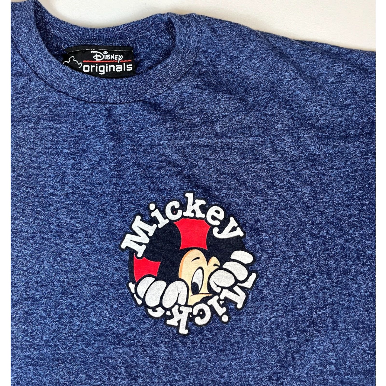 Disney VINTAGE Disney Originals Mickey Mouse Disney Parks T-Shirt Men L Blue 1990s Graphic Print Crew Neck Short Sleeve Size US L / EU 52-54 / 3 - 3 Thumbnail