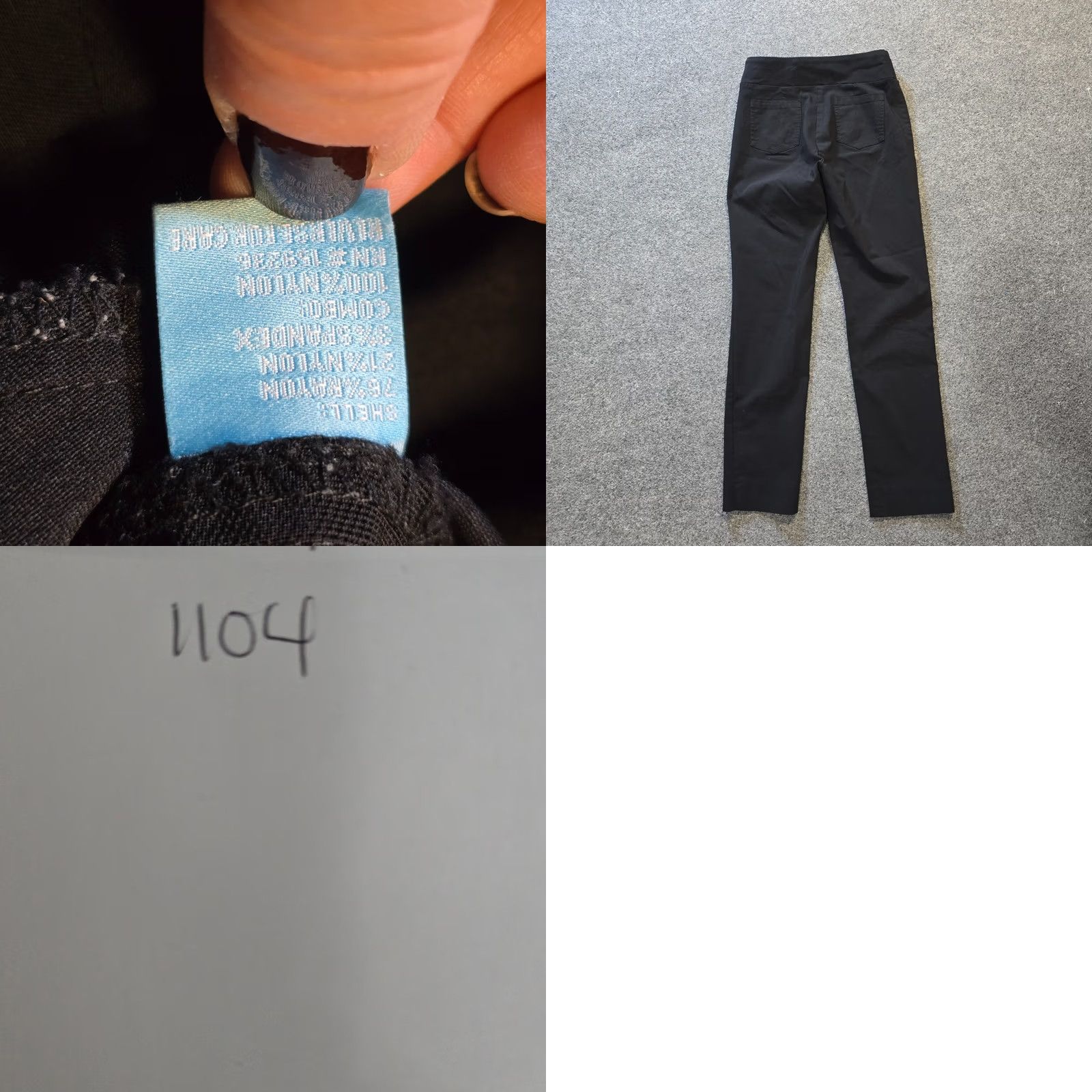 J.McLaughlin J McLaughlin Pants Womens Size 2 Black Stretch No Iron Skinny Casual Dress Pants Regular Prime Buy Now Jeans Style Mens Womens Girls Boys Size 26" / US 2 / IT 38 - 8 Thumbnail