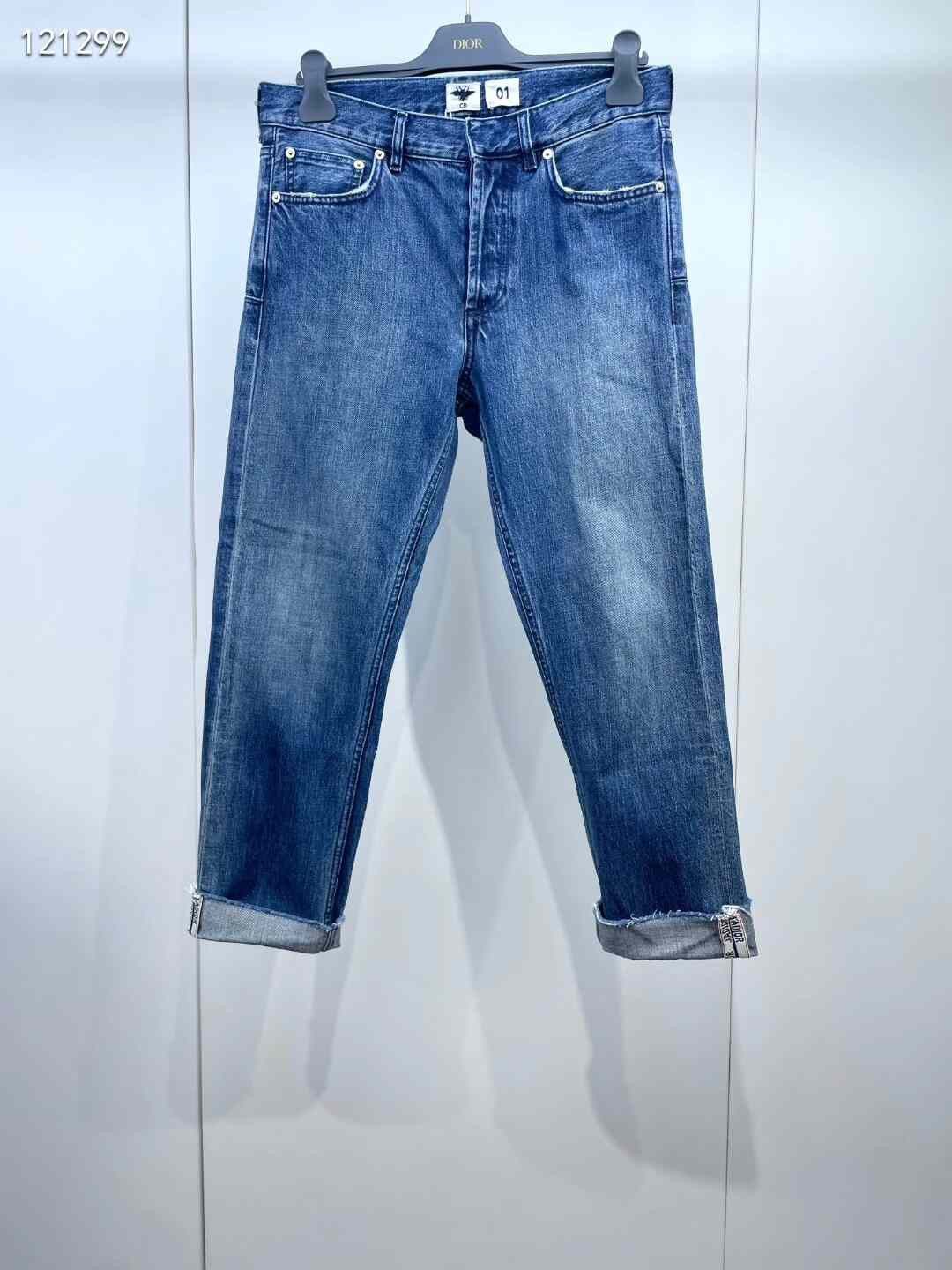 Dior Dior Rolled Hem Jeans Size 36" / US 14 / IT 50 - 1 Thumbnail