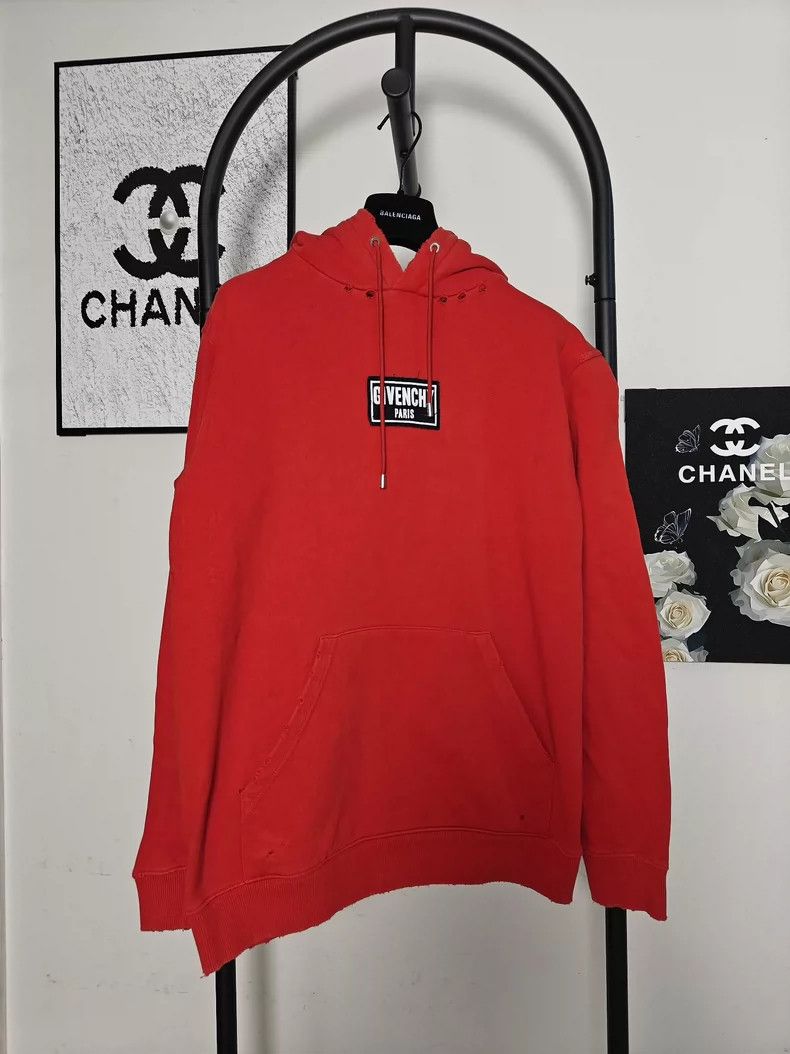Givenchy Givenchy Distressed hoodie Size US L / EU 52-54 / 3 - 1 Thumbnail