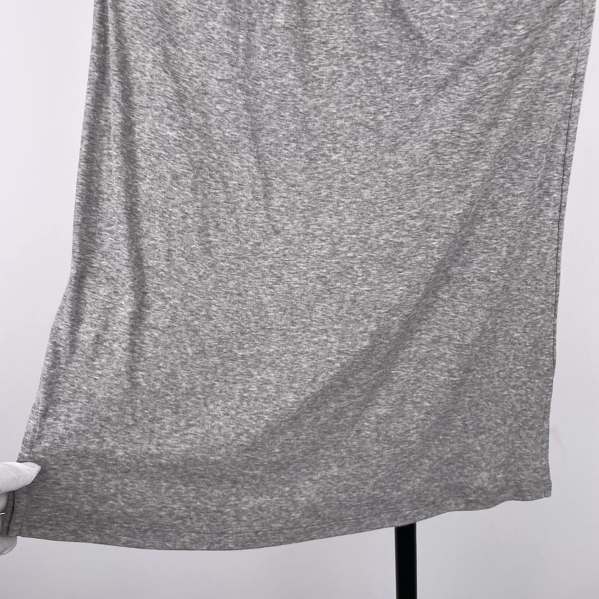Miu Miu MIU MIU Women's Gray Ribbed Knit Sporty Skirt Size 25" / US 0 / IT 36 - 8 Thumbnail