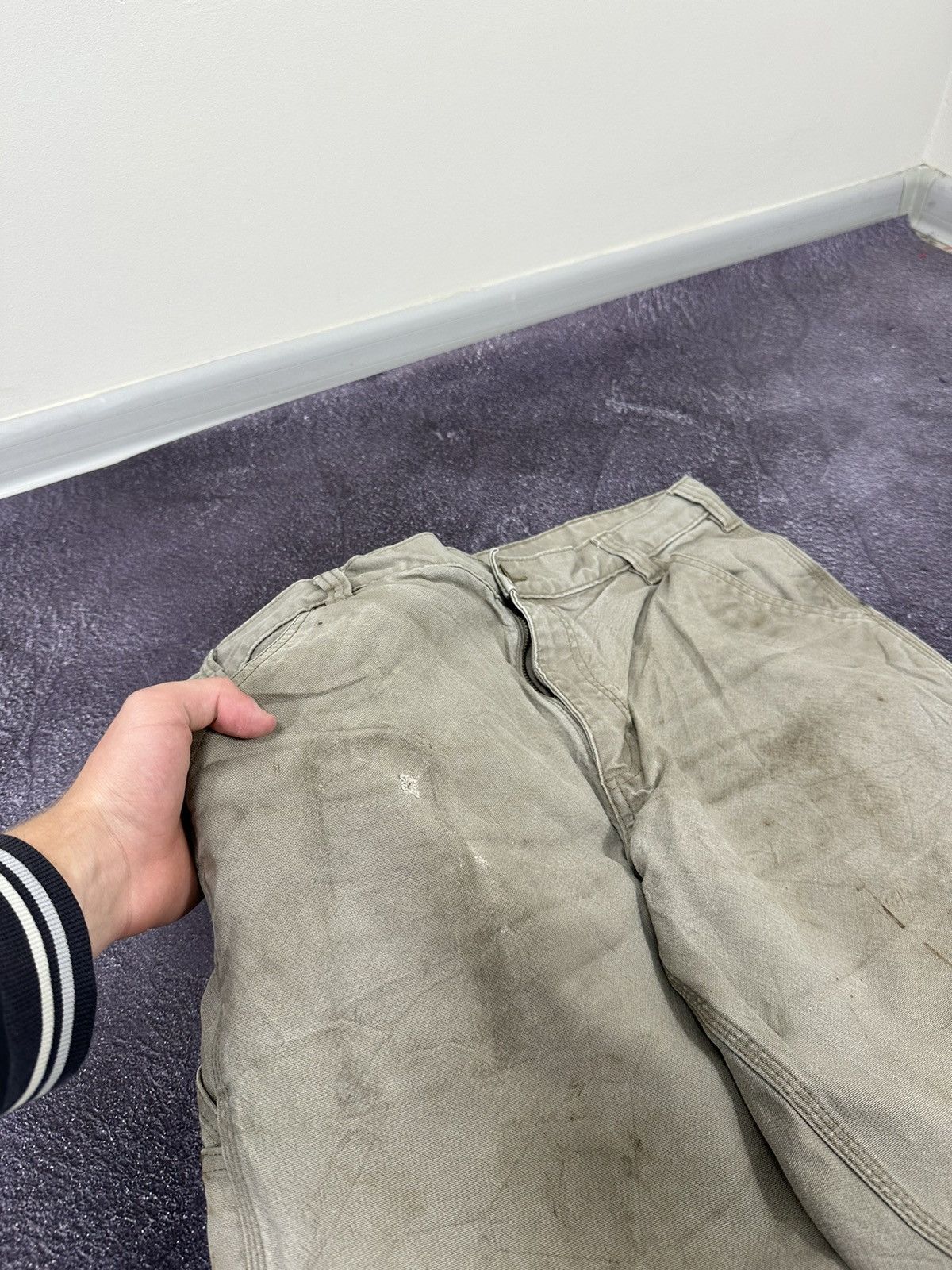 Carhartt Vintage Carhartt Distressed Cargo Carpenter Baggy Work Pants Size US 36 / EU 52 - 8 Thumbnail