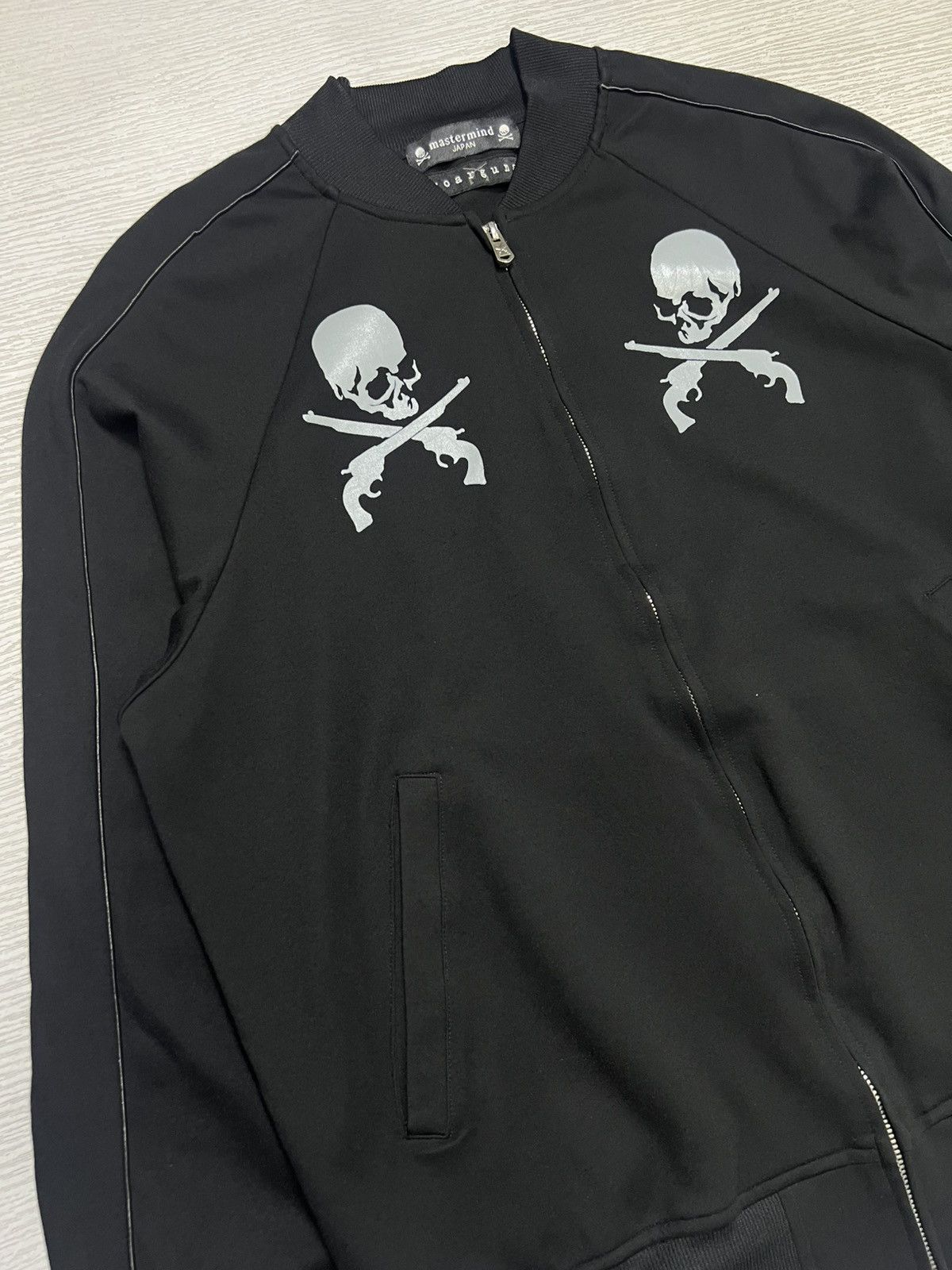 Mastermind Japan × Roar Mastermind Japan - Roar Guns - Zip Up Bomber Jacket Size US S / EU 44-46 / 1 - 5 Thumbnail