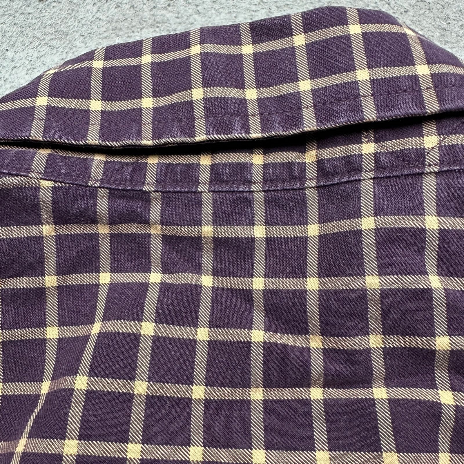 Orvis Orvis Check Windowpane Plaid Purple Button Shirt Mens XL Size US XL / EU 56 / 4 - 7 Thumbnail
