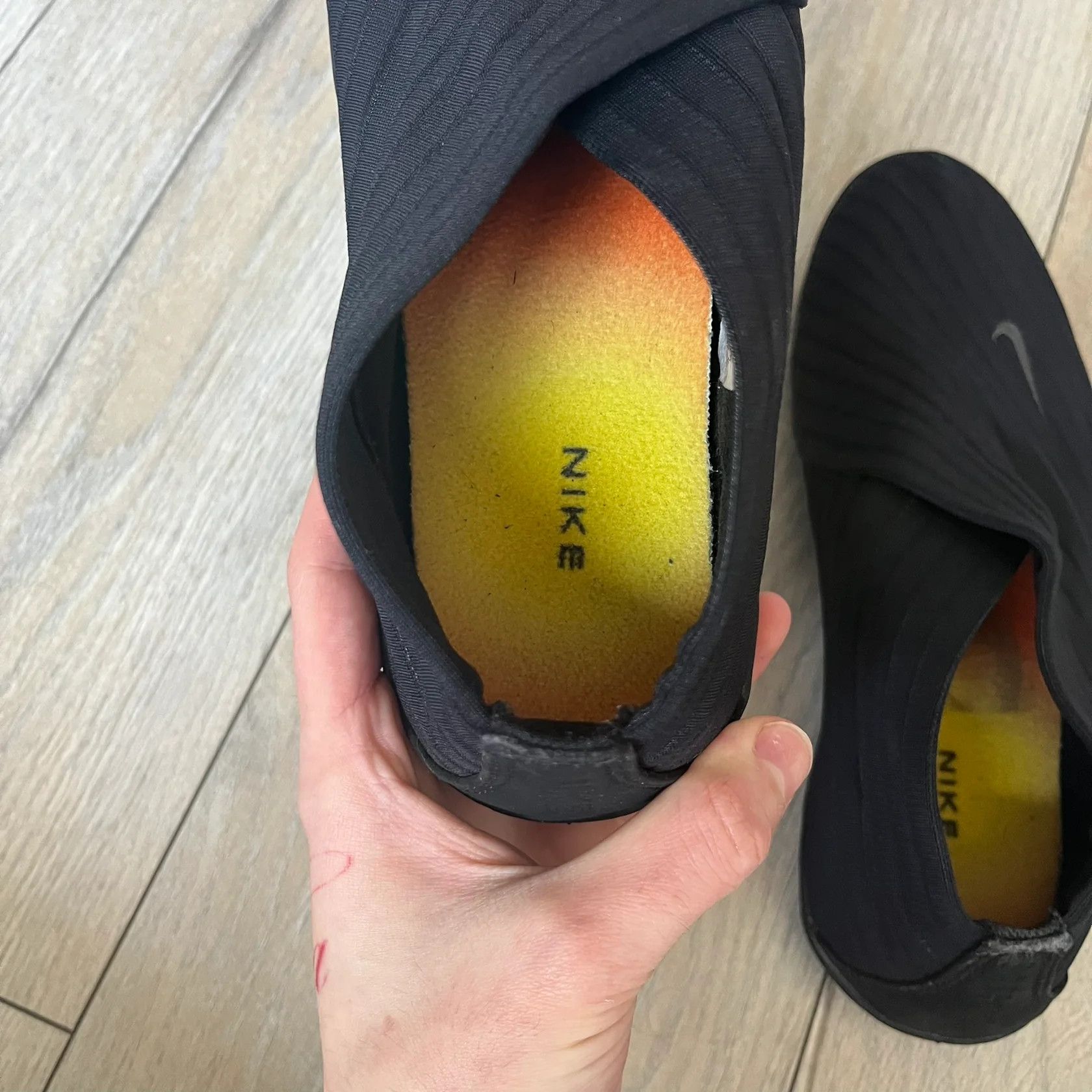 Nike Nike Kyoto 2002 Slip On Black Shoes Size US 9.5 / EU 42-43 - 7 Thumbnail