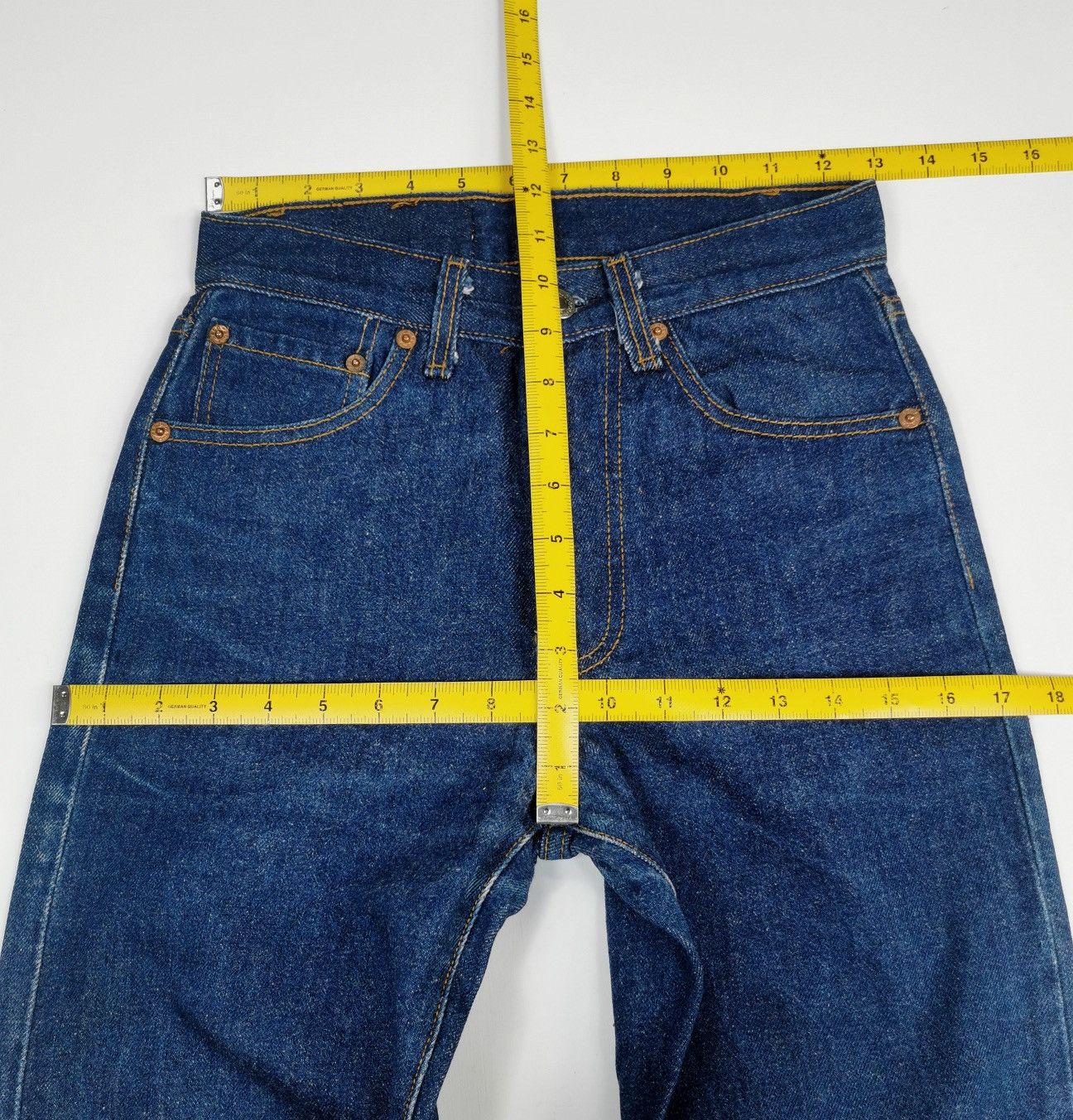 Levi's Vintage 80s Levis 501 Made in USA Denim Jeans Size US 26 / EU 42 - 12 Thumbnail