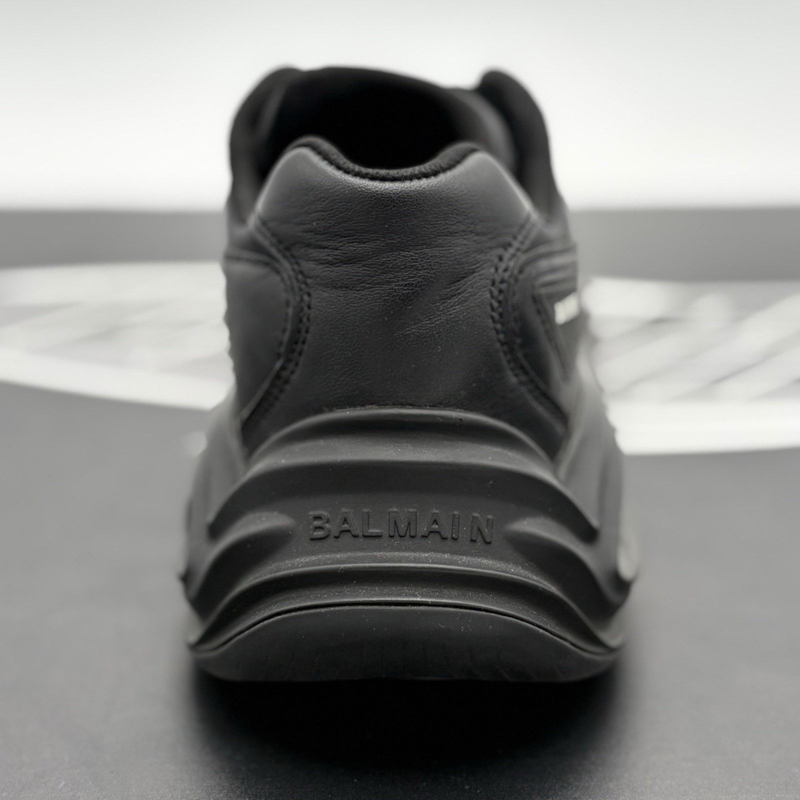 Balmain Balmain Run Row Sneaker ' Black ' | SUPER CLEAN! Size US 9 / EU 42 - 3 Thumbnail