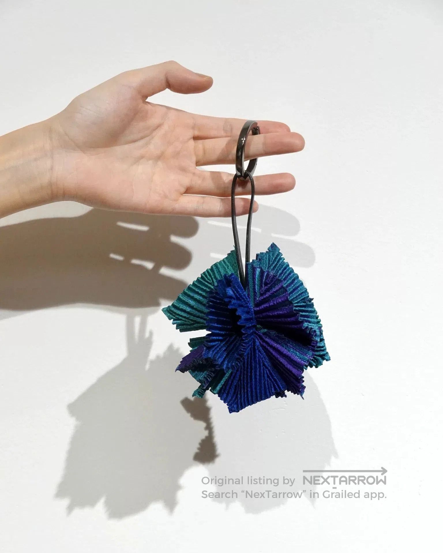 Issey Miyake Issey Miyake Pleated Keychain Bag Charm. Size ONE SIZE - 1 Thumbnail