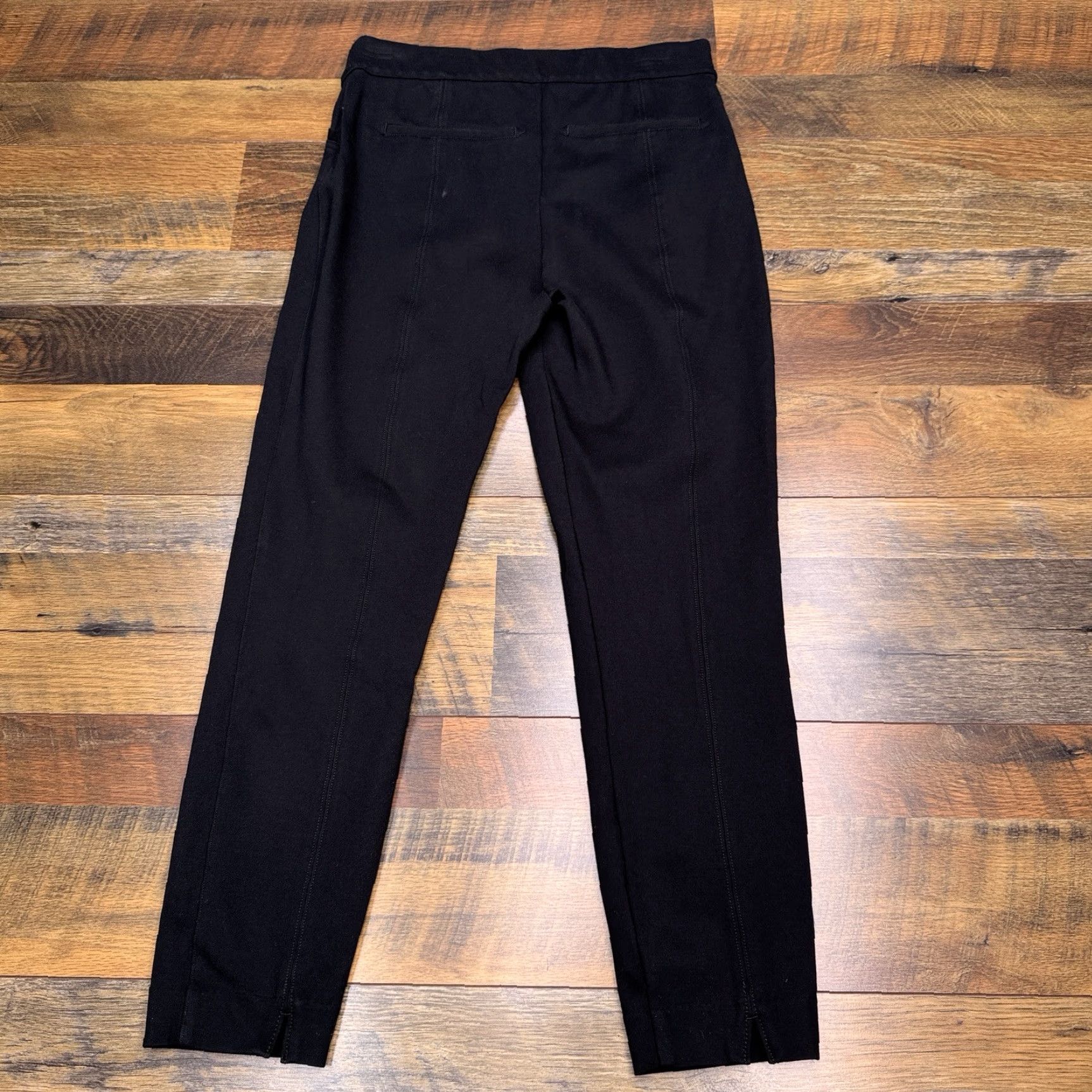 Spanx SPANX The Perfect Pant Ankle Medium Back Seam Skinny Ponte 20251R Black Women Pants Slim Inseam 24 in Size 32" / US 10 / IT 46 - 3 Thumbnail