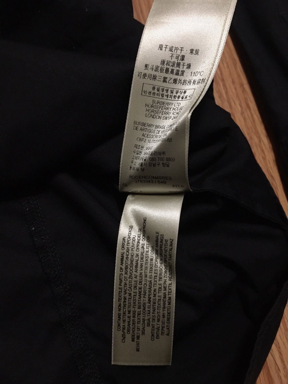 Burberry BURBERRY BRIT Black Cotton Shirt Size XS Size XS / US 0-2 / IT 36-38 - 12 Thumbnail