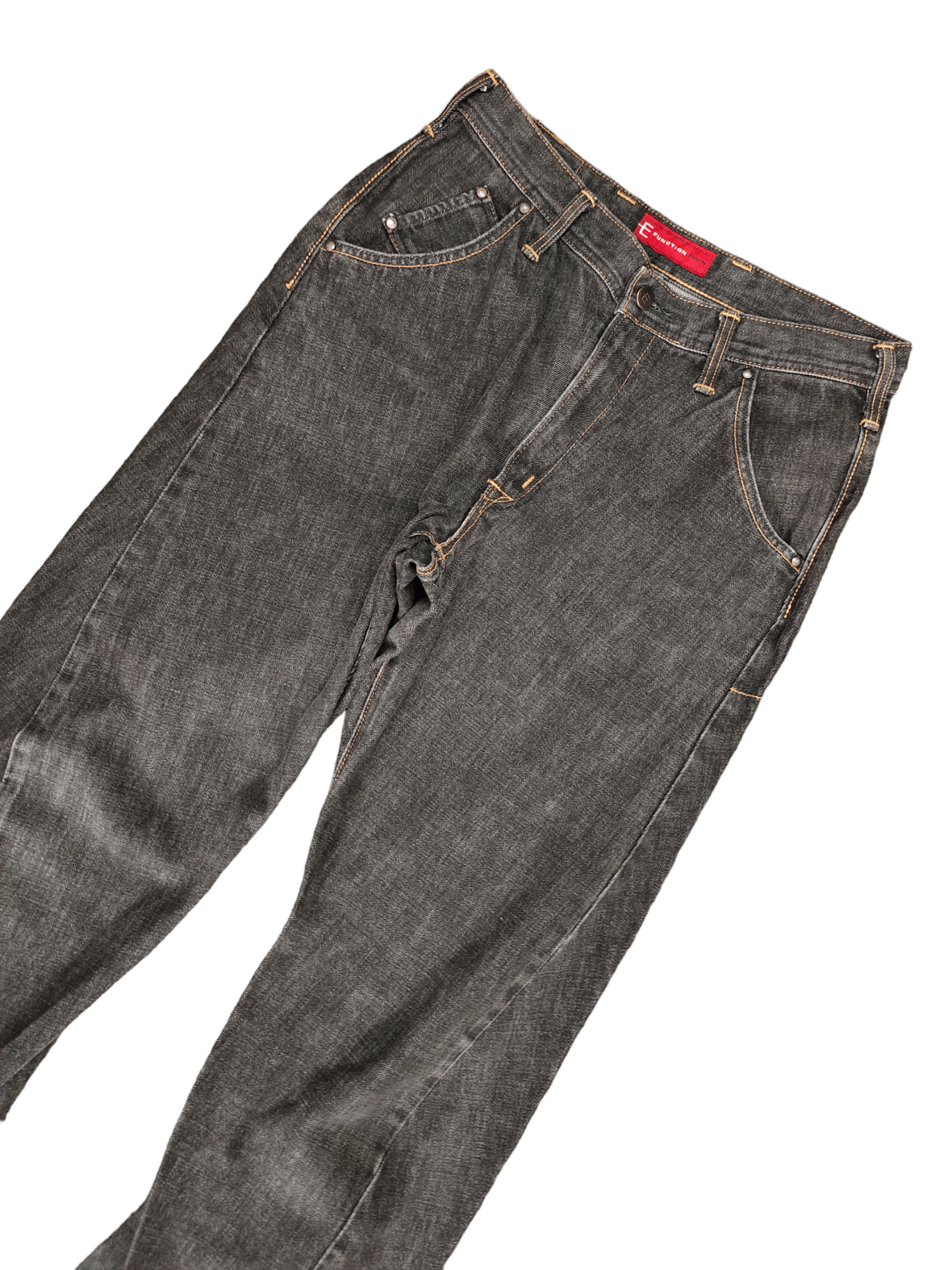 Kapital Vintage 2000 Edwin E Function Spiral Cut Denim Jeans Size US 31 - 5 Thumbnail