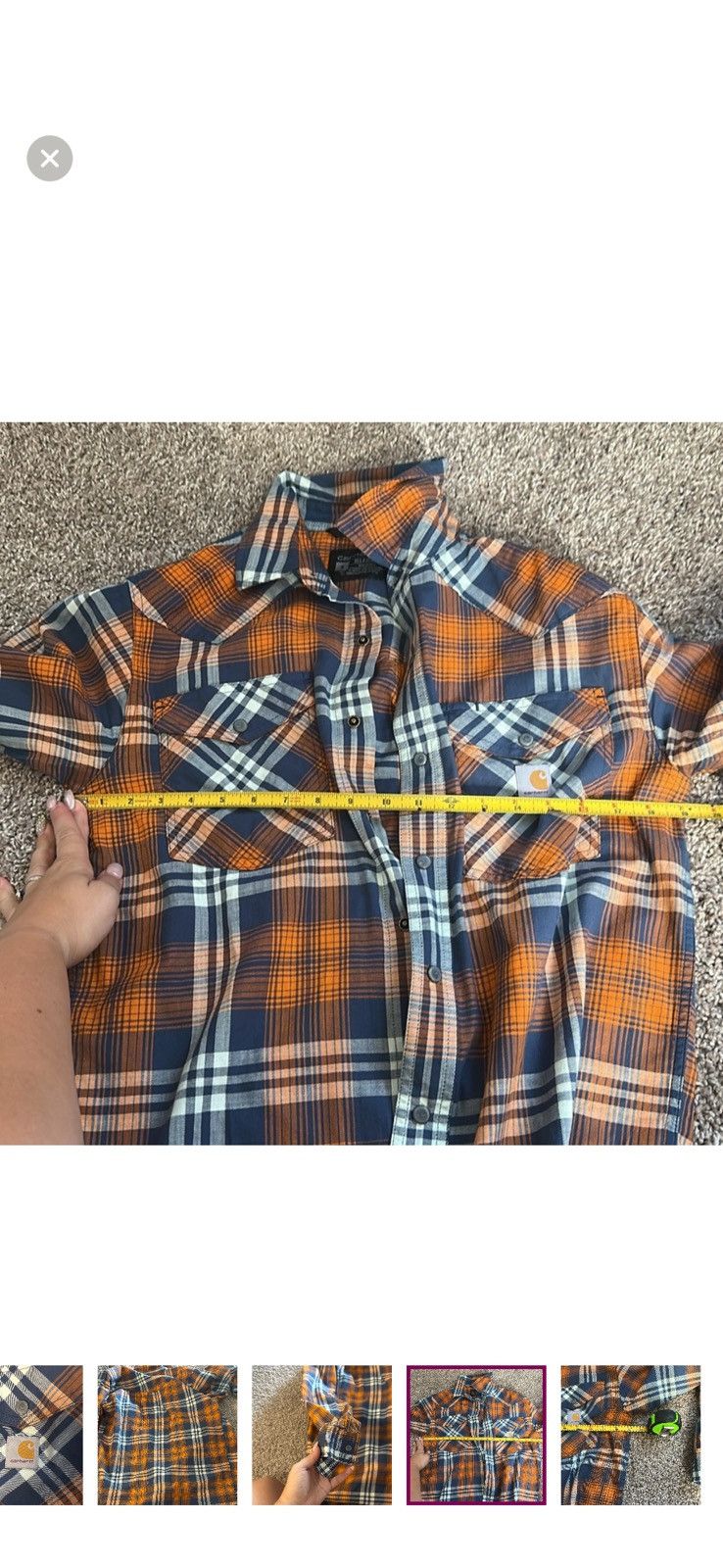Carhartt Carhartt flannel Size M / US 6-8 / IT 42-44 - 4 Thumbnail