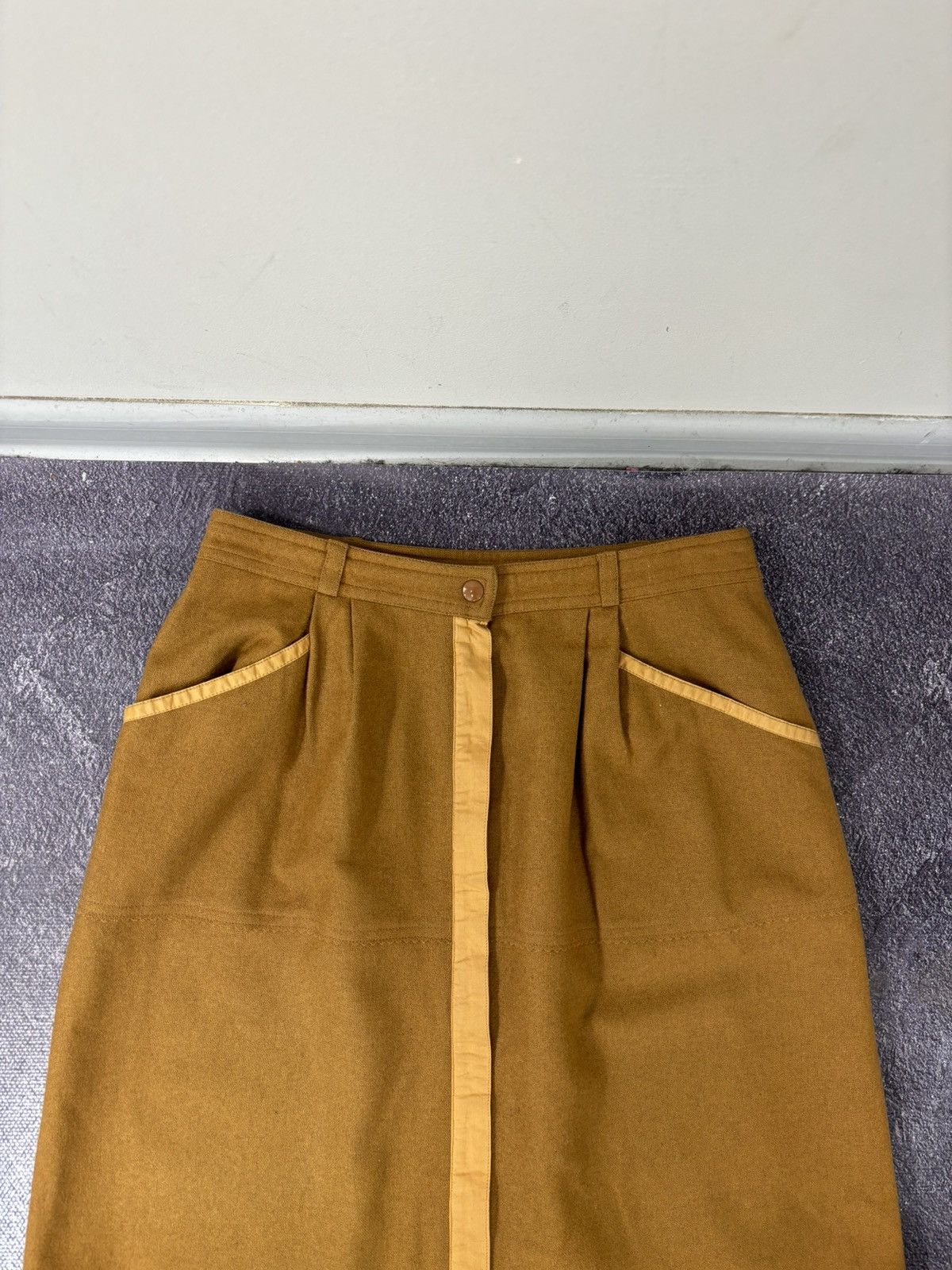 Iceberg Vintage J.C. de Castelbajac Iceberg Rare Wool Flared Skirt Size 30" / US 8 / IT 44 - 7 Thumbnail