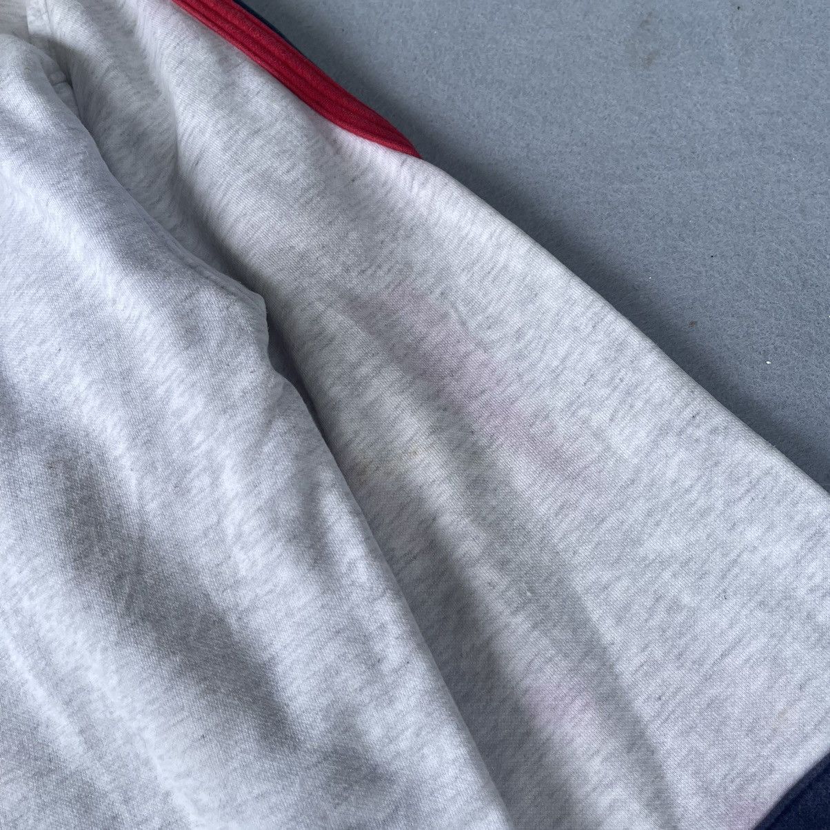 Wilson Vintage 90s Wilson Pro Staff Hoodie – Grey/Red/Navy Size US L / EU 52-54 / 3 - 11 Thumbnail