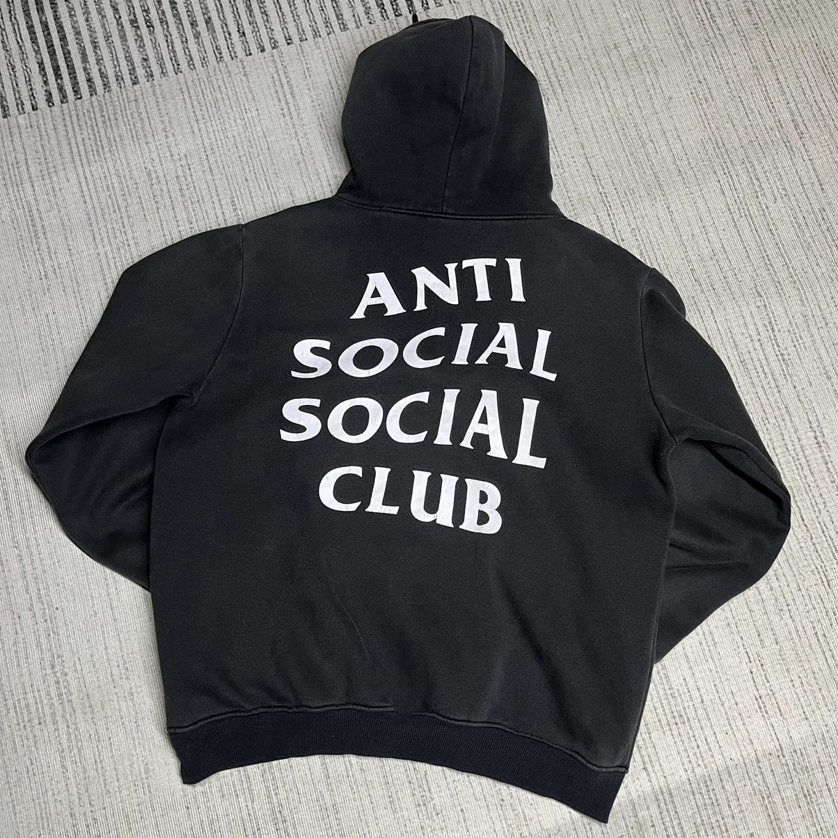 Perfect Sunfaded Anti Sosial Club Hoodie