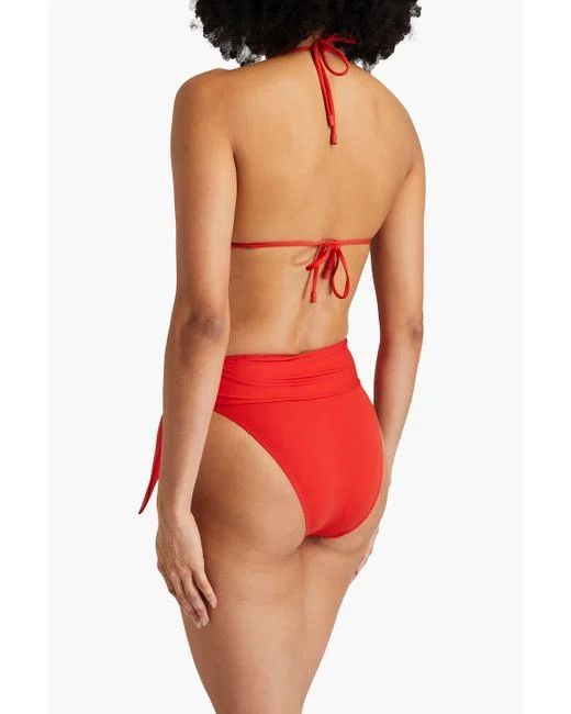 Zimmermann oc11z0725 Size: 3 / Triangle Bikini Top in Red Size ONE SIZE - 2 Thumbnail