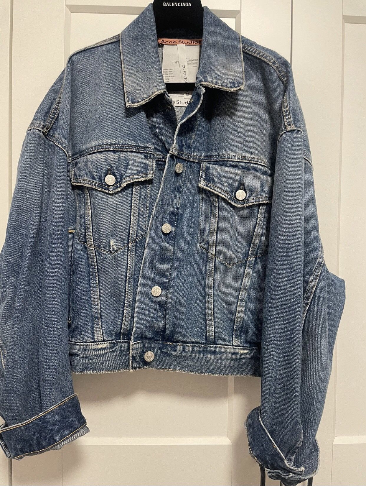 Acne Studios Acne studios Denim jacket 2412-Nextarrow Size US S / EU 44-46 / 1 - 1 Thumbnail