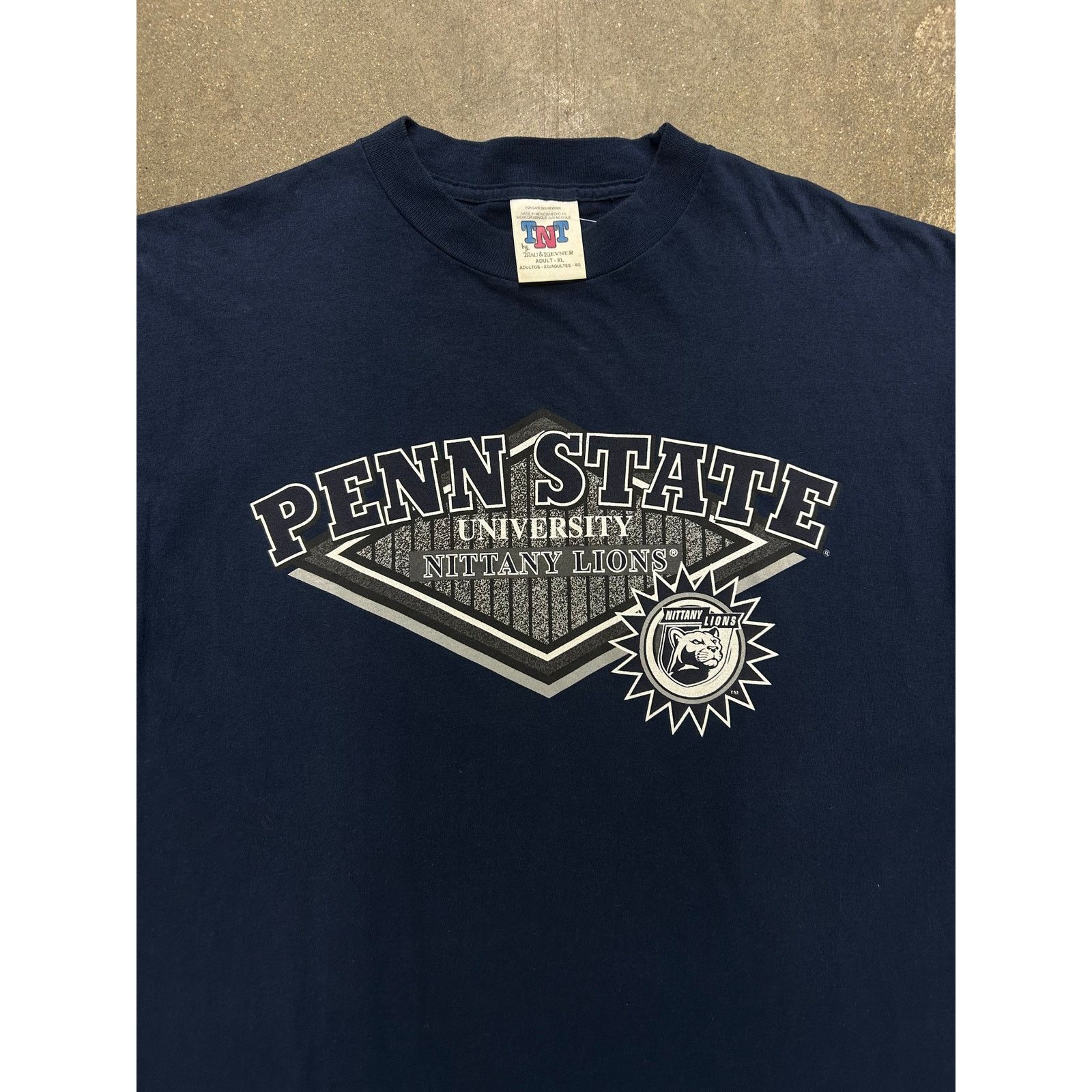 Vintage Vintage 1990's Penn State Nittany Lions T-Shirt size XL Size US XL / EU 56 / 4 - 2 Thumbnail