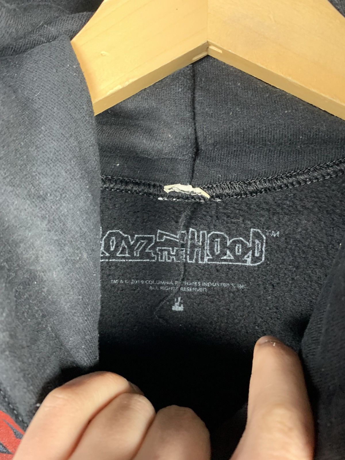 Rap Tees Vintage Ice Cube Hoodie Boys In The Hood Faded Black Hood Size US S / EU 44-46 / 1 - 6 Thumbnail