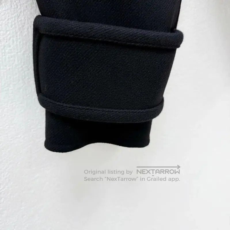 Valentino Valentino Black Wool Long Sleeve Jacket . Size US L / EU 52-54 / 3 - 5 Thumbnail