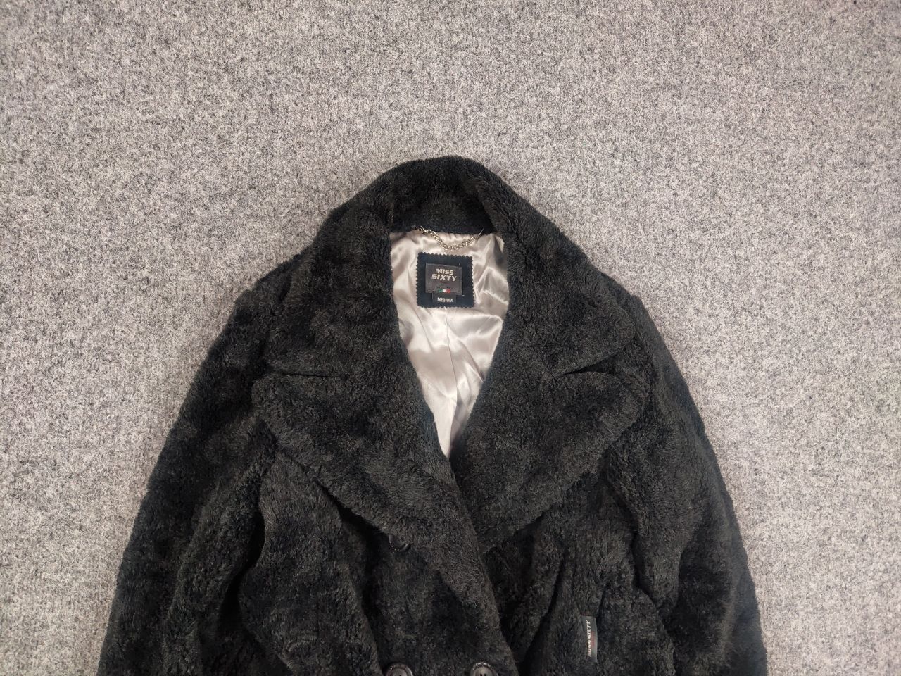 Miss Sixty Vintage Miss Sixty Fur double breasted Coat Jacket Y2K Style Size M / US 6-8 / IT 42-44 - 4 Thumbnail
