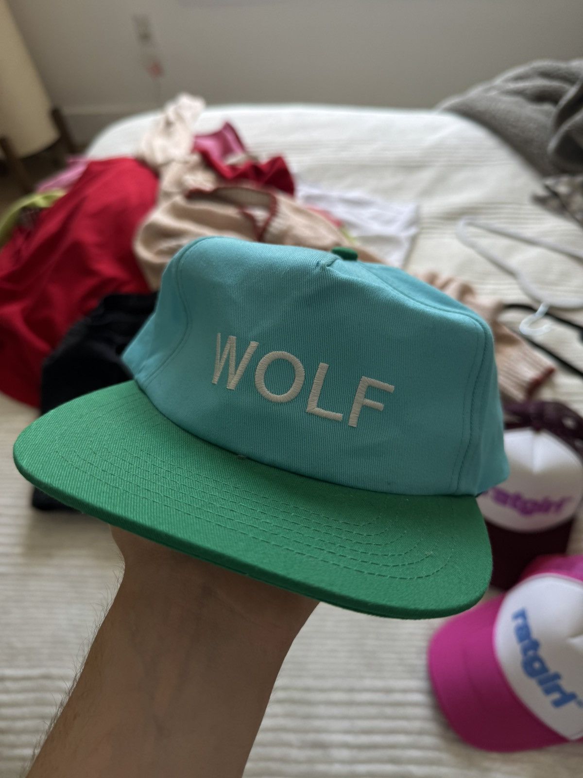 Golf Wang Wolf Album Hat / Tyler The Creator Size ONE SIZE - 1 Thumbnail