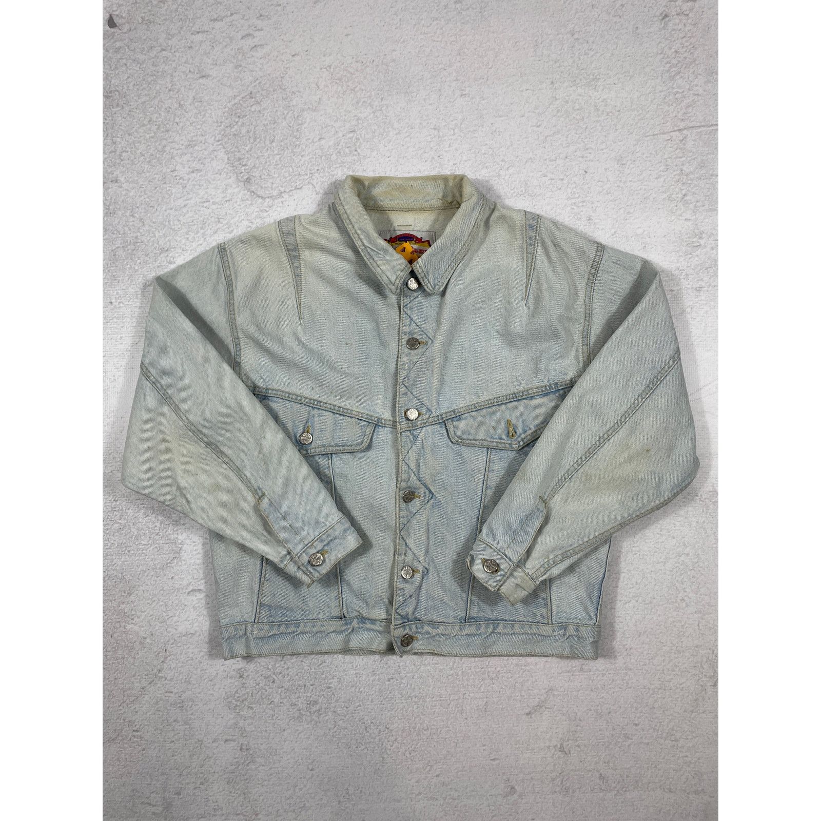 Vintage Code Bleu Denim Jacket Men's Small