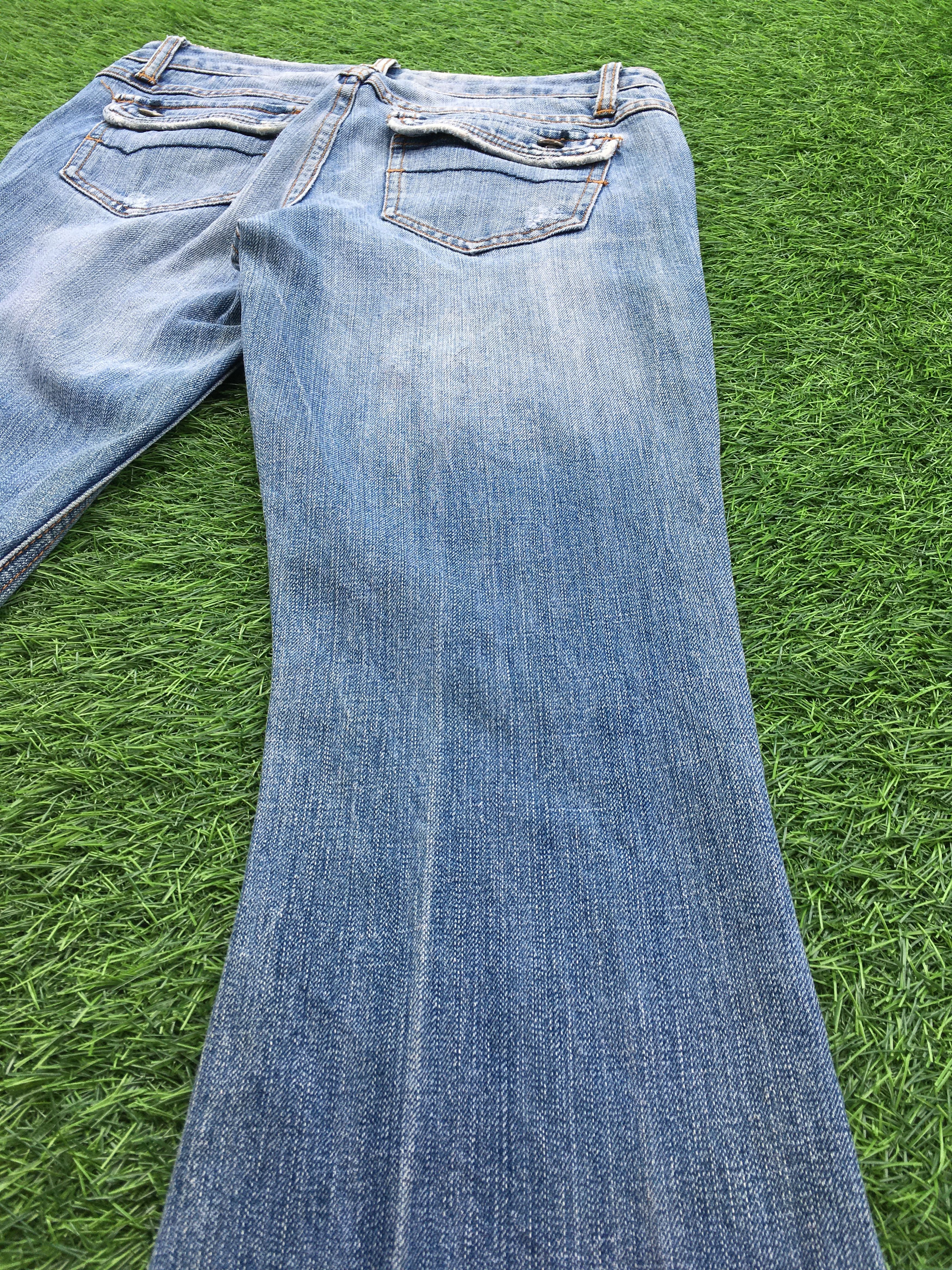 Designer × Jean Y2K Bootcut Stretch Jeans D-998 Size 26" / US 2 / IT 38 - 8 Thumbnail