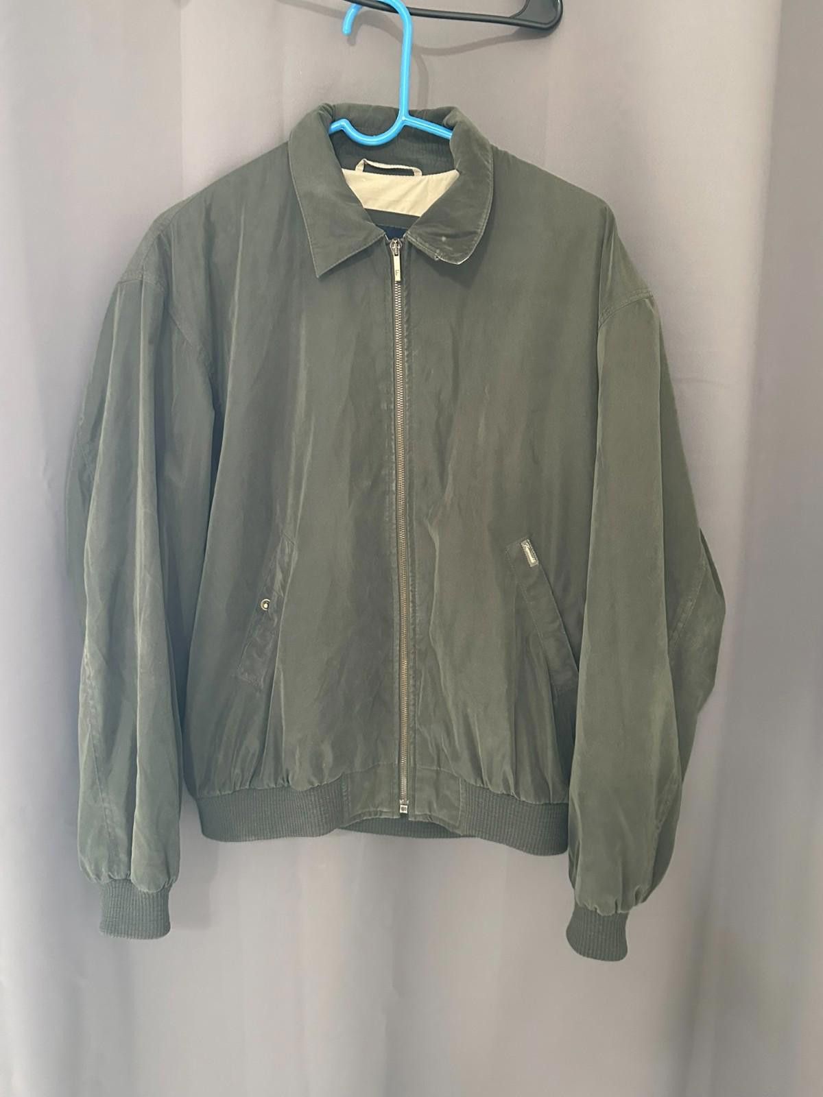 Faconnable Façonnable Bomber Jacket S | Olive Green | French Design Size US S / EU 44-46 / 1 - 2 Thumbnail