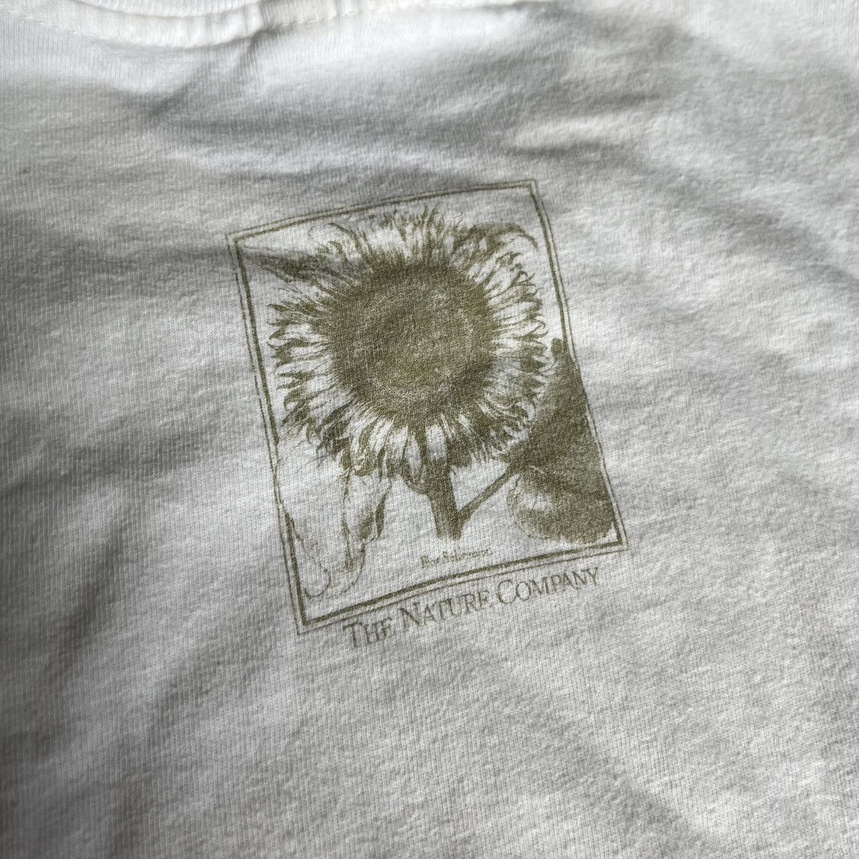 Vintage Vintage 90s Flos Solis Maior Sunflower Art Painting Logo Tee Size US L / EU 52-54 / 3 - 8 Thumbnail