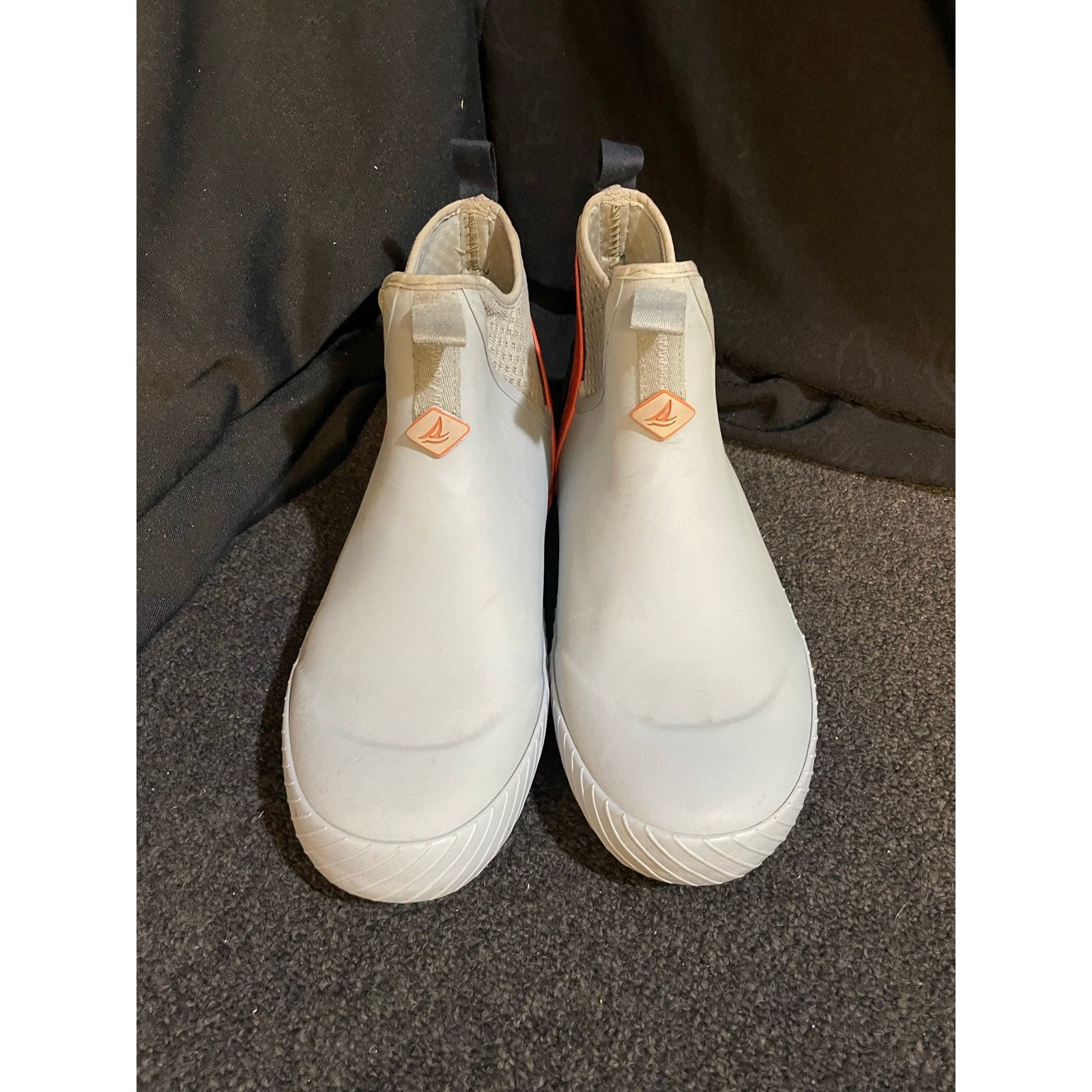 Sperry SPERRY Cutwater Deck Boots Grey, Blue/Orange Rubber Men’s Size US 12 / EU 45 - 1 Thumbnail