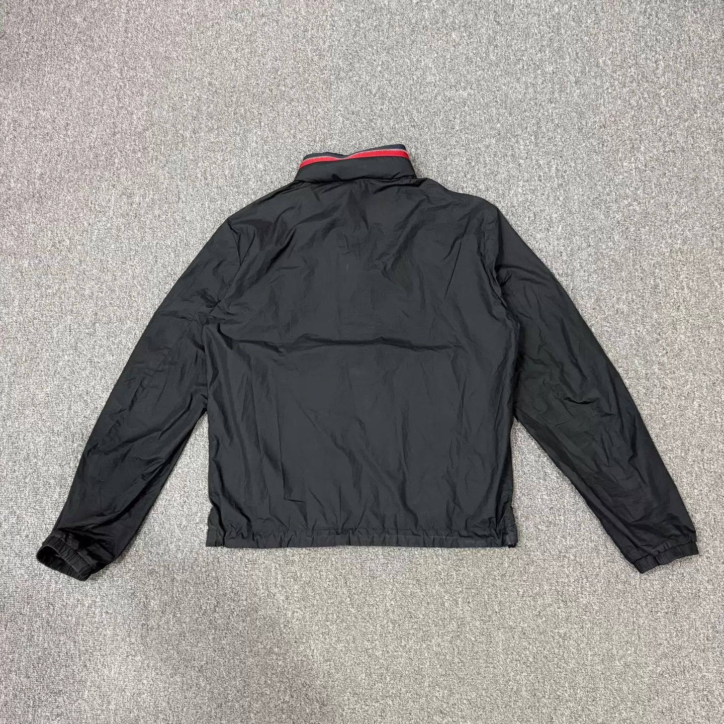 Moncler Moncler black collar stripe nylon jacket size 2 Size US M / EU 48-50 / 2 - 2 Thumbnail