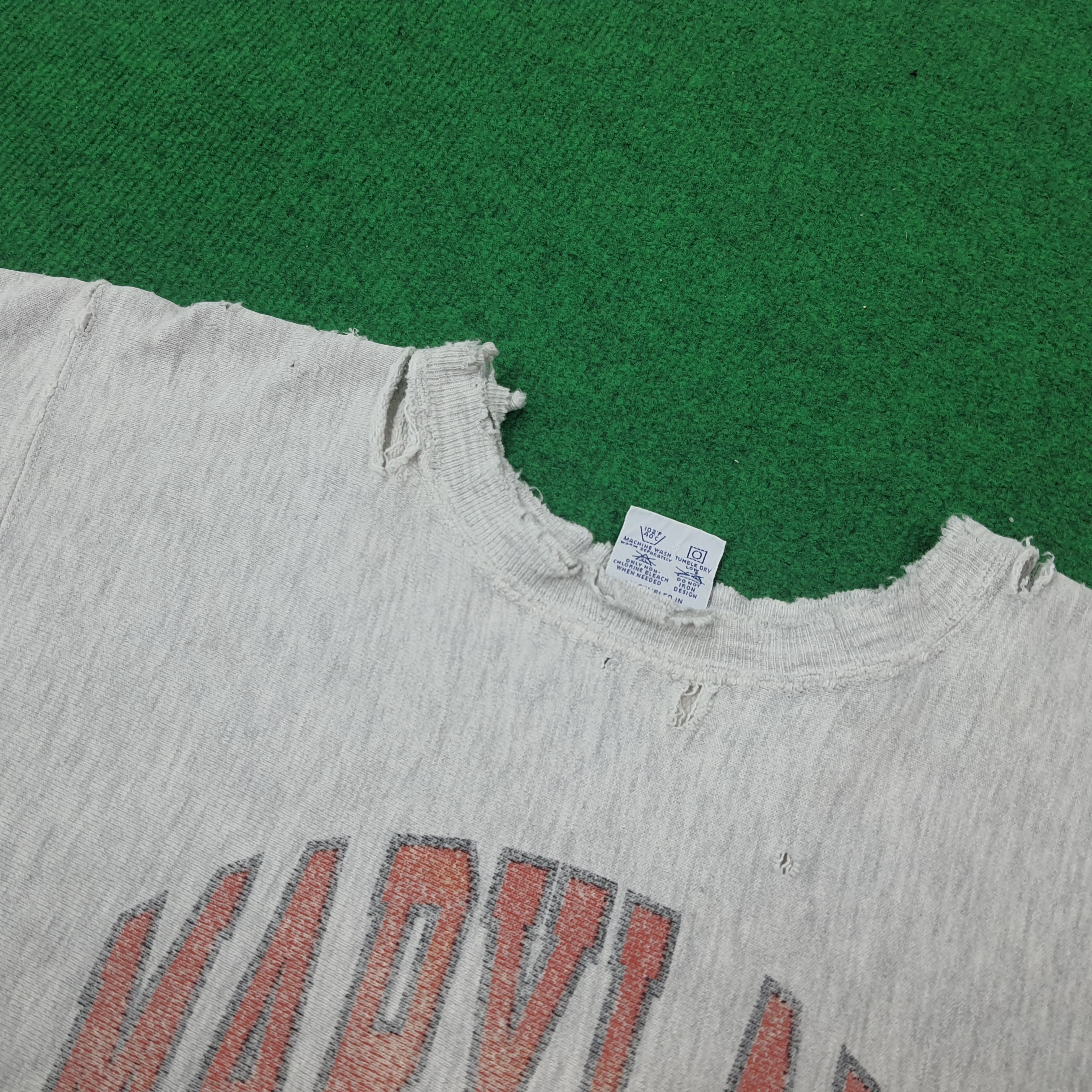 Champion × Vintage Vintage Champion Maryland Football Sports Sweatshirt C215N16 Size US S / EU 44-46 / 1 - 4 Thumbnail