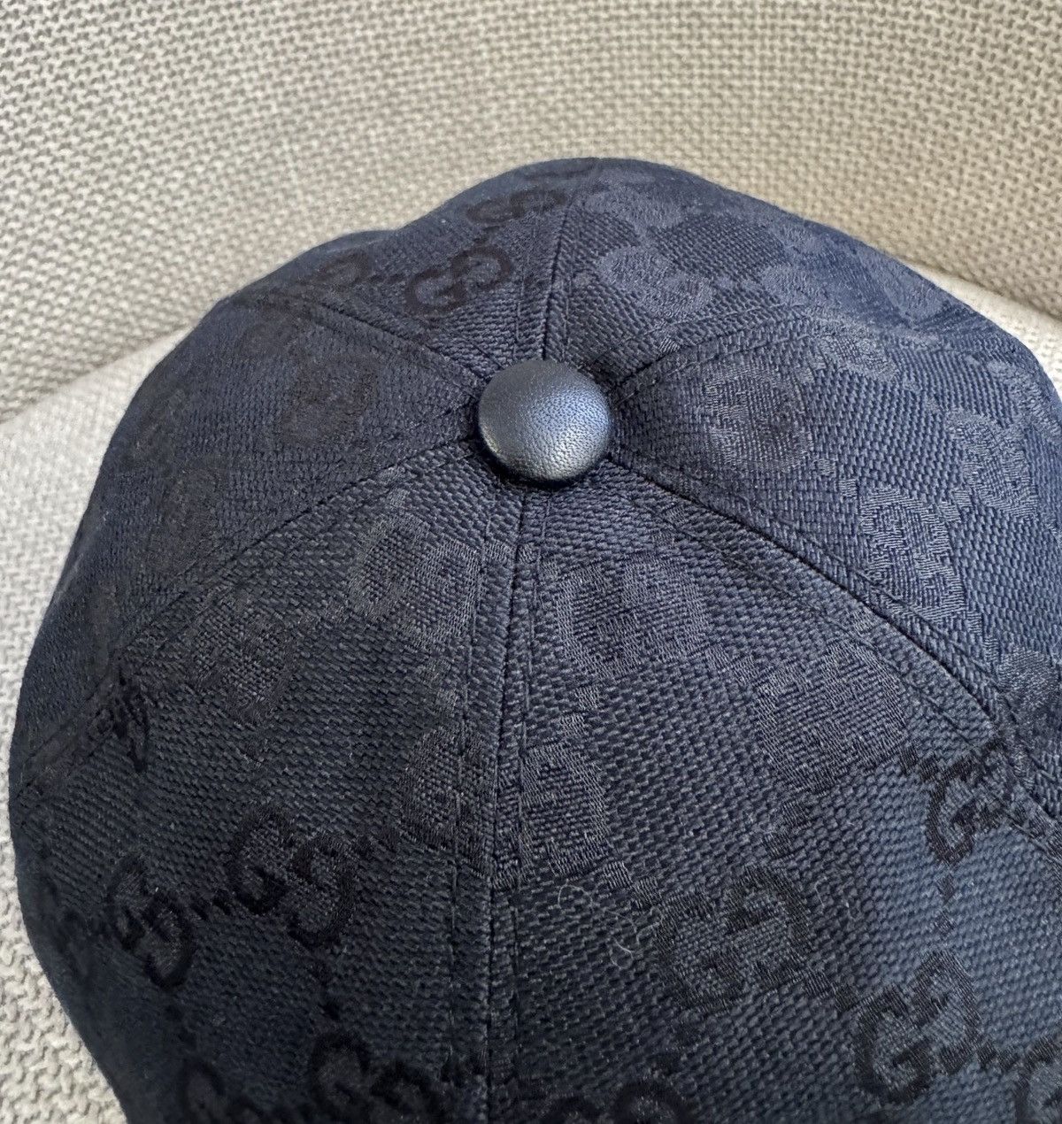 Gucci GUCCI Tom Ford SS 2004 Monogram Web Cap Demna Nettspend GG Size ONE SIZE - 4 Thumbnail